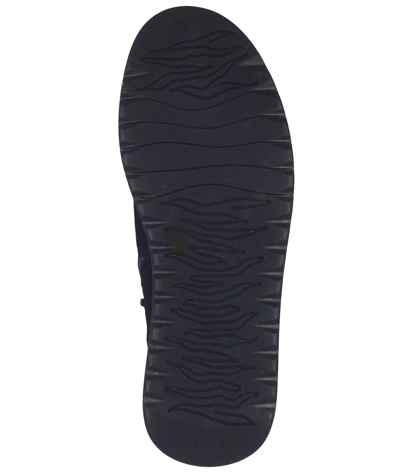 Stiefelette Schnürstiefelette (BLACK/DIESEL) Schwarz softinos Leder