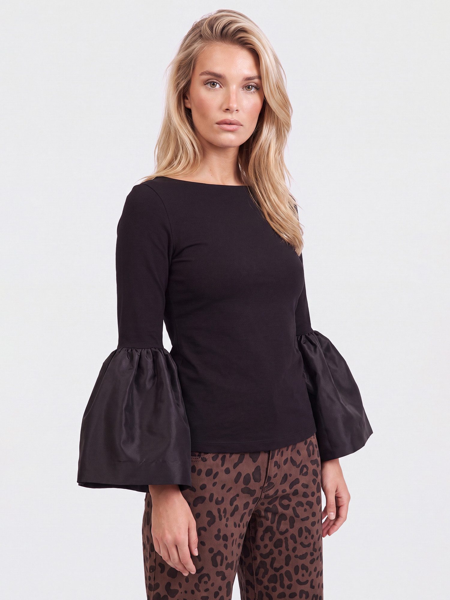 Apart Shirtbluse mit Taftvolants