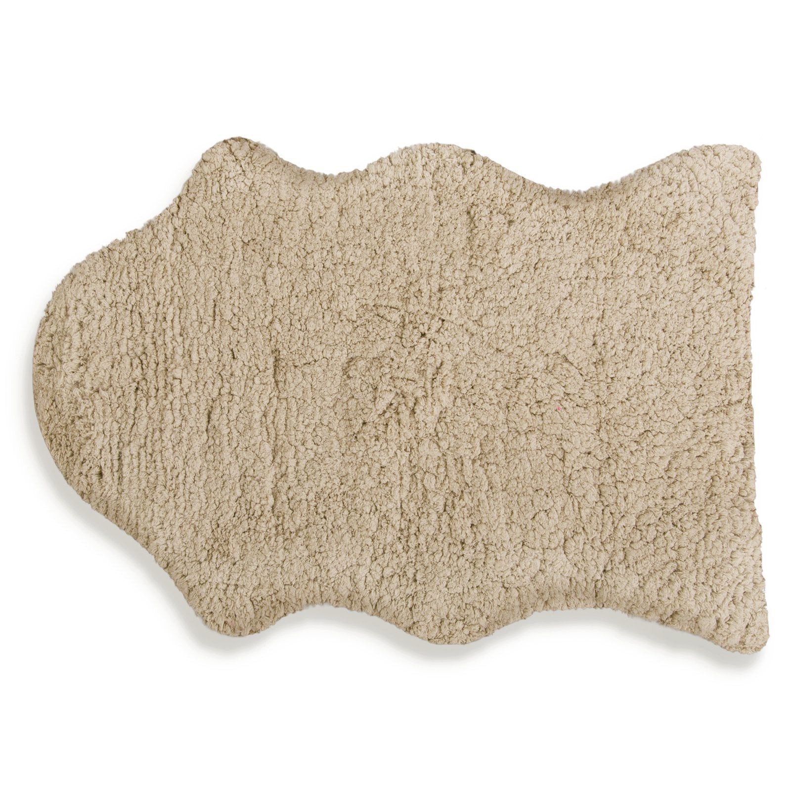 Fellteppich Maja Beige, Kunstfellteppich, fellförmig, Wohnzimmer, Kunstfellläufer, Floordirekt, Höhe: 70 mm