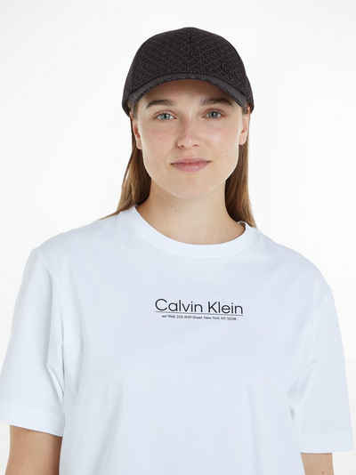 Calvin Klein Baseball Cap CK MONOGRAM COTTON CAP