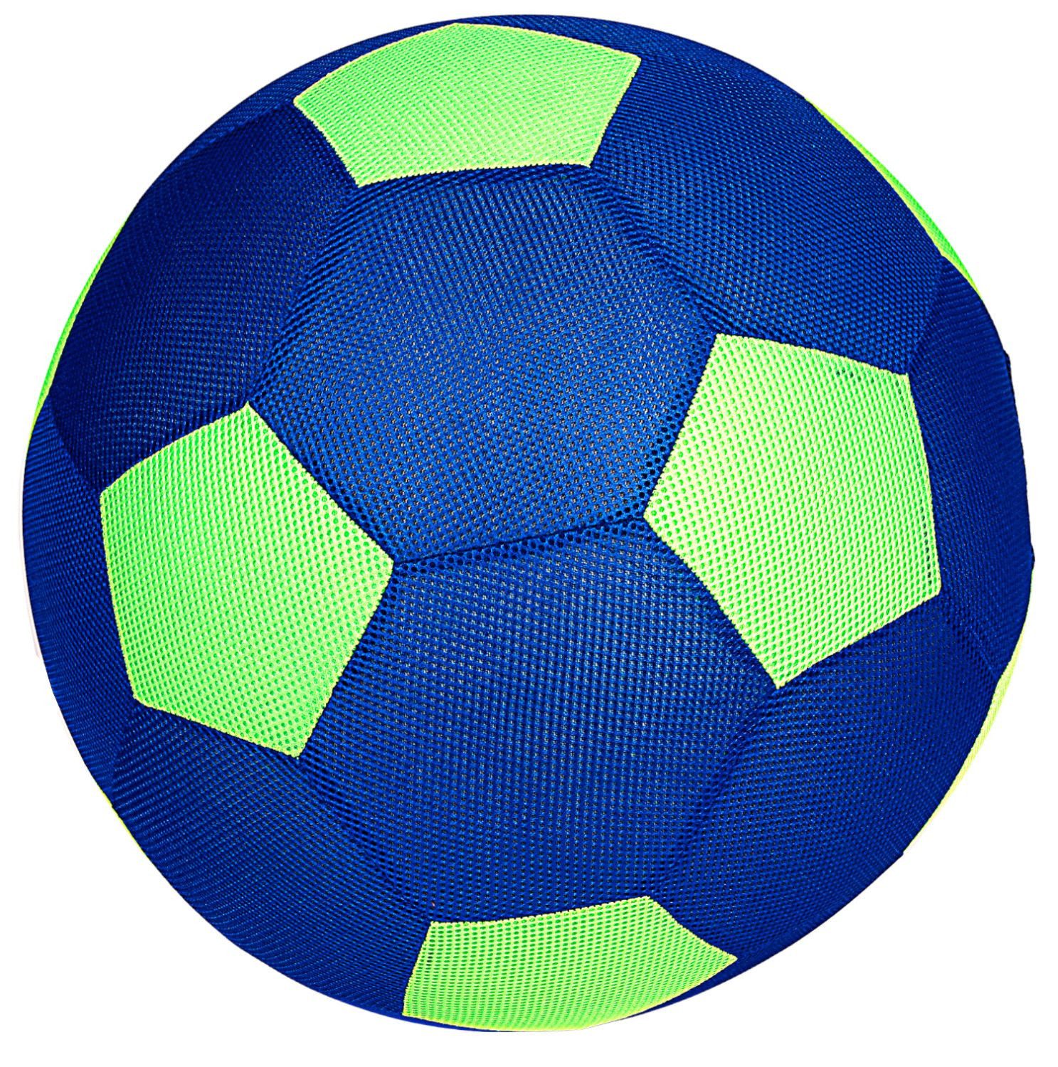 BURI Softball XXL-Spielball 50cm groß aufblasbar Spielen Outdoor, verschiedene Farbe