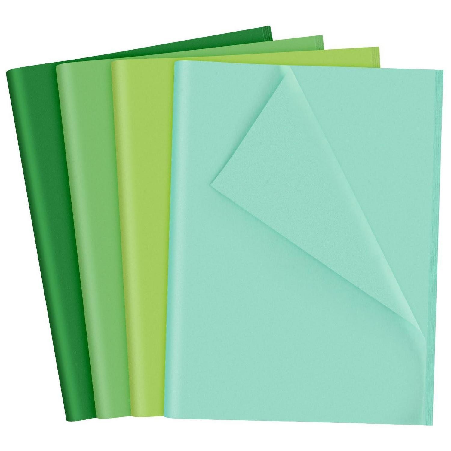 LuxusKollektion Geschenkpapier Geschenkpapier Gruen 108 Blatt Fruehling Sommer Ostern