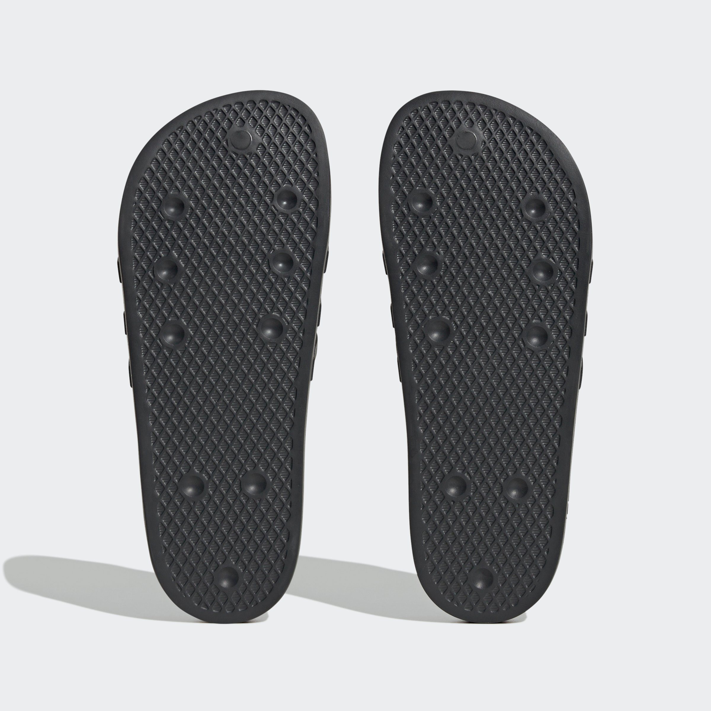 adidas Originals ADILETTE Badesandale Black Core Carbon Carbon / 