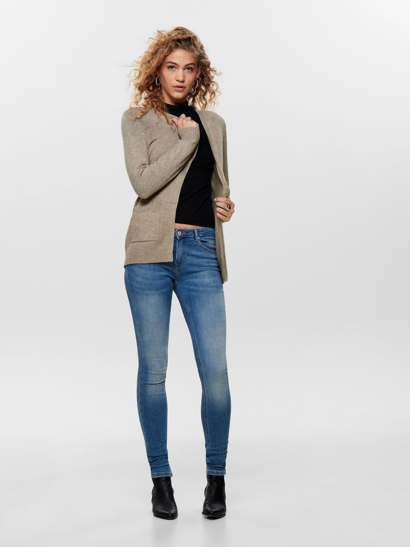 ONLY Cardigan Only Damen Strick-Jacke offen günstig online kaufen