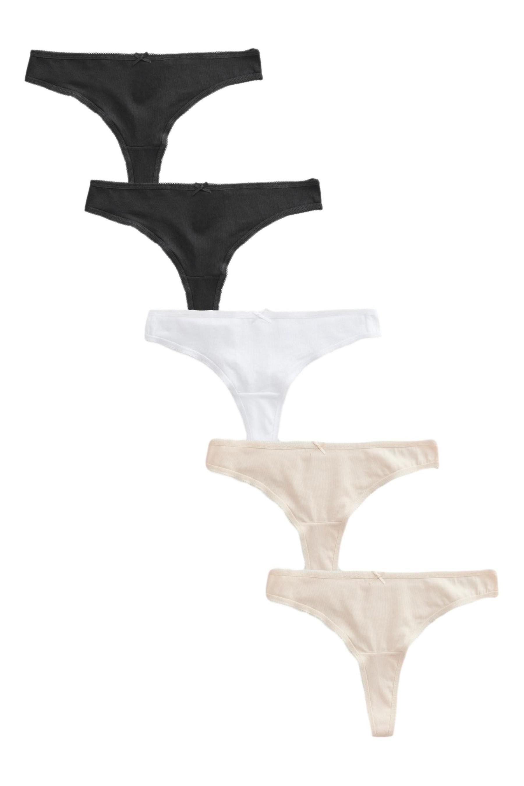 Next String Slips im 5er-Pack, Tanga (5-St)