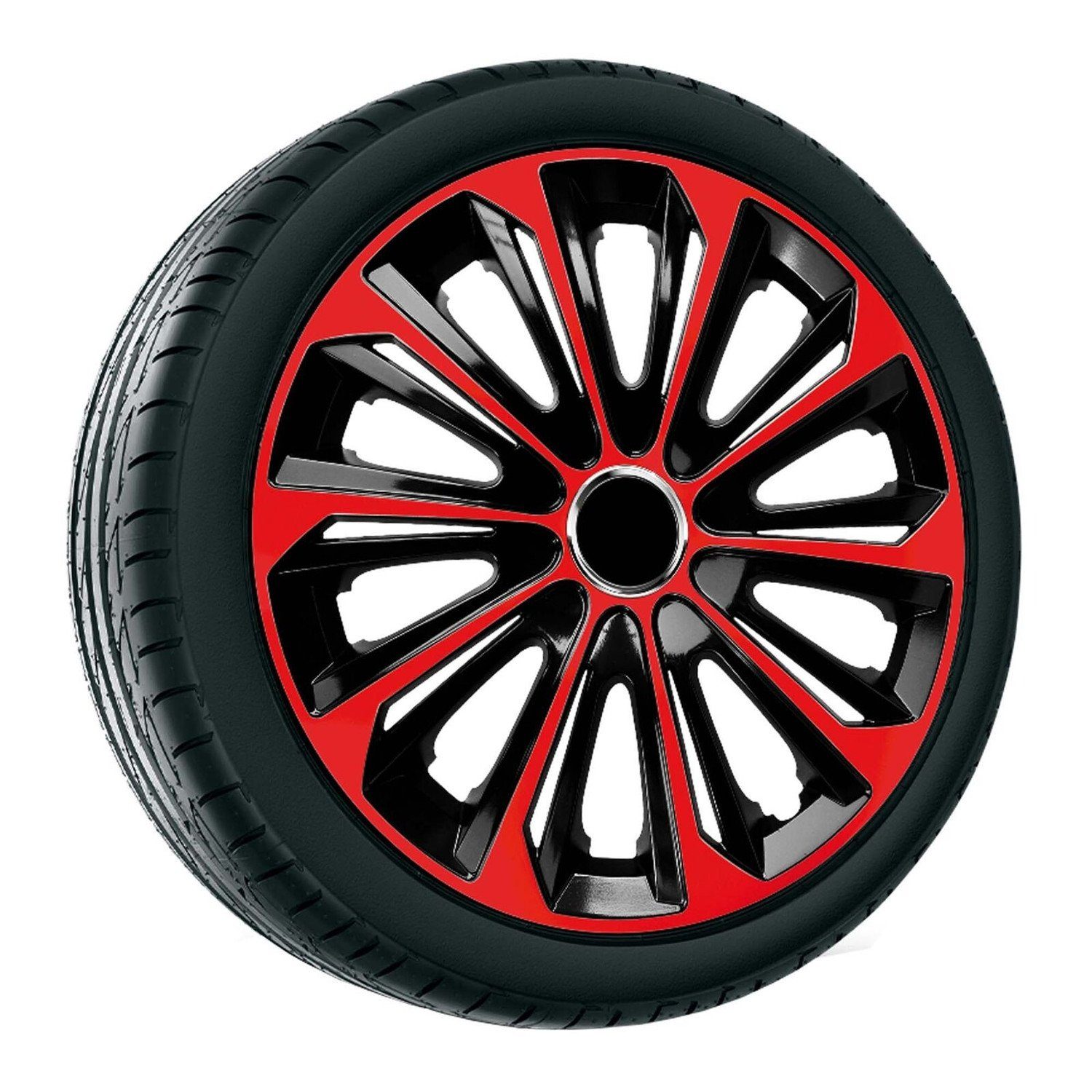 NRM Radkappen Extra Strong, 14 in Zoll, (4-St) 14" Radkappen Komplettset 4 Stück