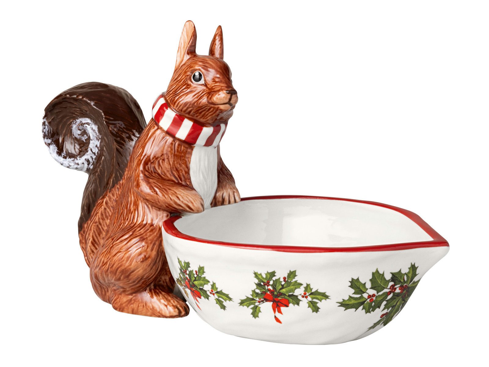 Villeroy & Boch Schale Toy's Fantasy Eichhörnchen mit Schale 20x10x12cm, Hartporzellan, (Schüsseln & Schalen)