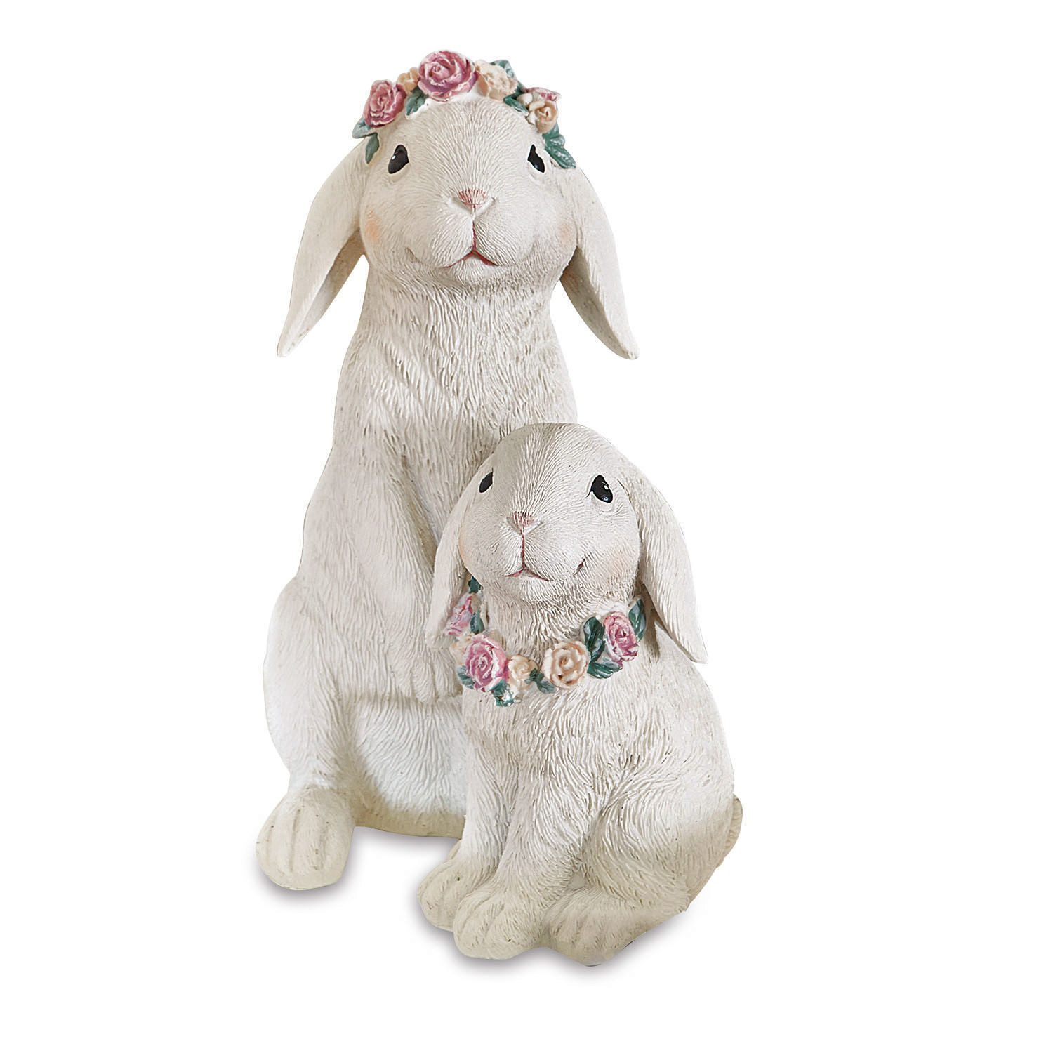 Mirabeau Osterfigur Hasen Sappos weiß