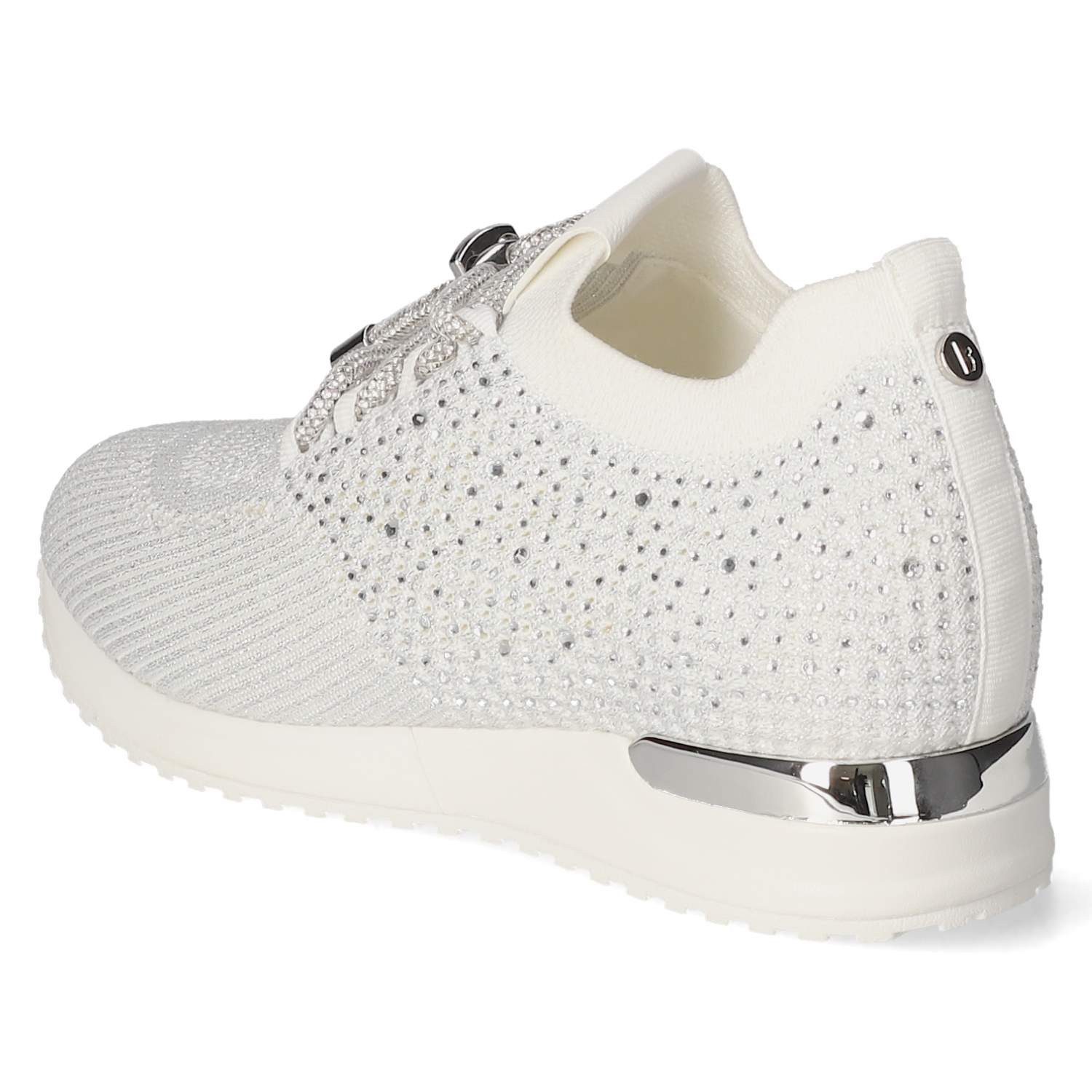 La Strada La Strada 2400409 4504 Damen Textil weiss Schnürschuh