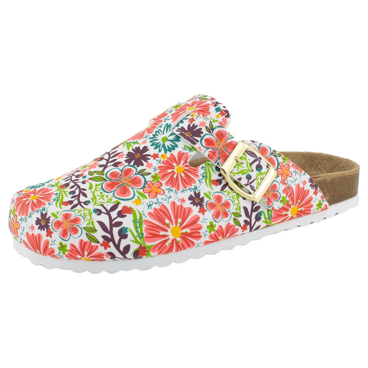 SUPERSOFT Classic Clog (1-tlg) Clogs - Lederdecksohle, Korkfußbett, Schnutz günstig online kaufen