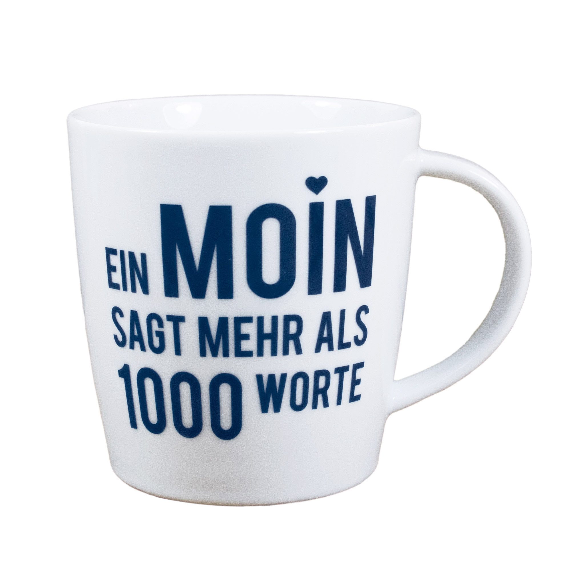 Becher Großer Porzellanbecher Moin