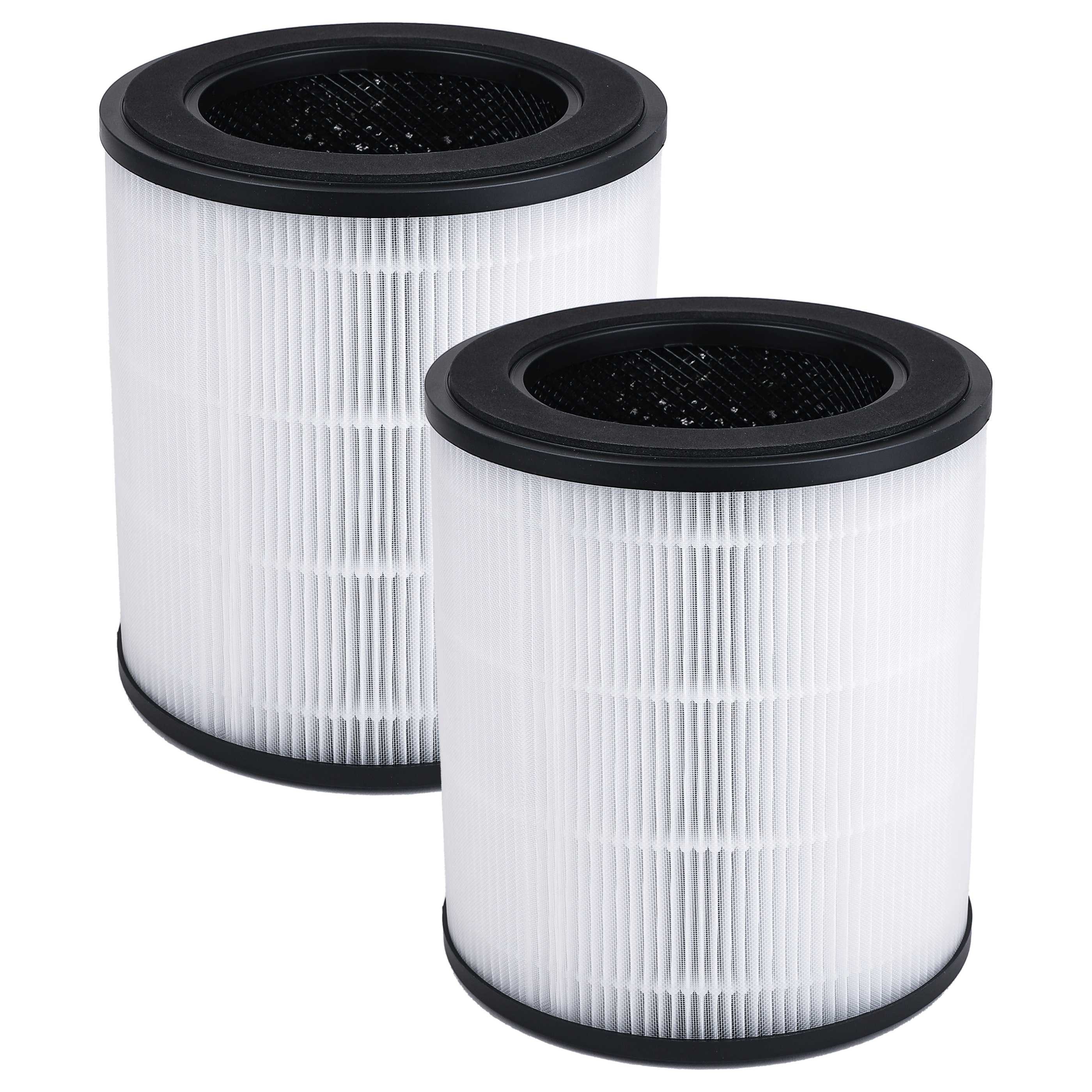 vhbw Kombifilter Ersatz für Rowenta XD6280F0 für Luftreiniger, Zubehör für Rowenta Rowenta XD6280F0