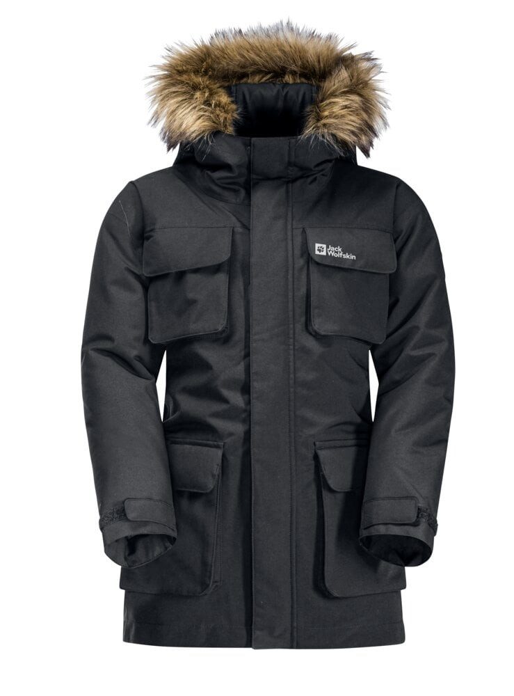 Winterjacke Glacier Peak Parka (wasserdicht, winddicht) phantomgrau Kinder