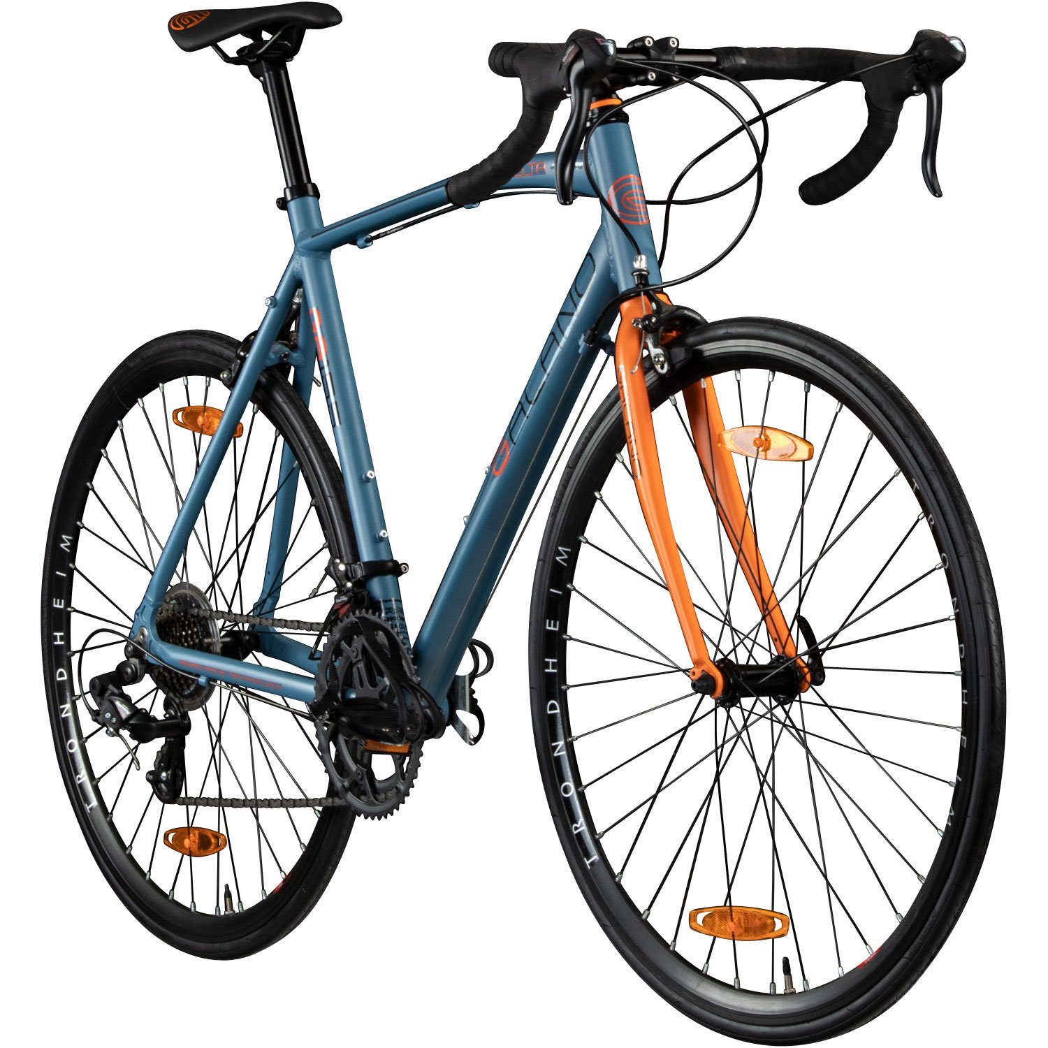 Galano Rennrad Vuelta STI, 14 Gang, Kettenschaltung, 28 Zoll für Damen und Herren 150 - 195 cm Fahrrad Road Bike Fitnessrad