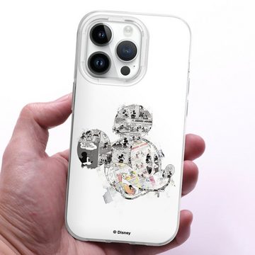 DeinDesign Handyhülle Mickey Mouse Offizielles Lizenzprodukt Disney Mickey Mouse - Collage, Apple iPhone 14 Pro Silikon Hülle Bumper Case Handy Schutzhülle