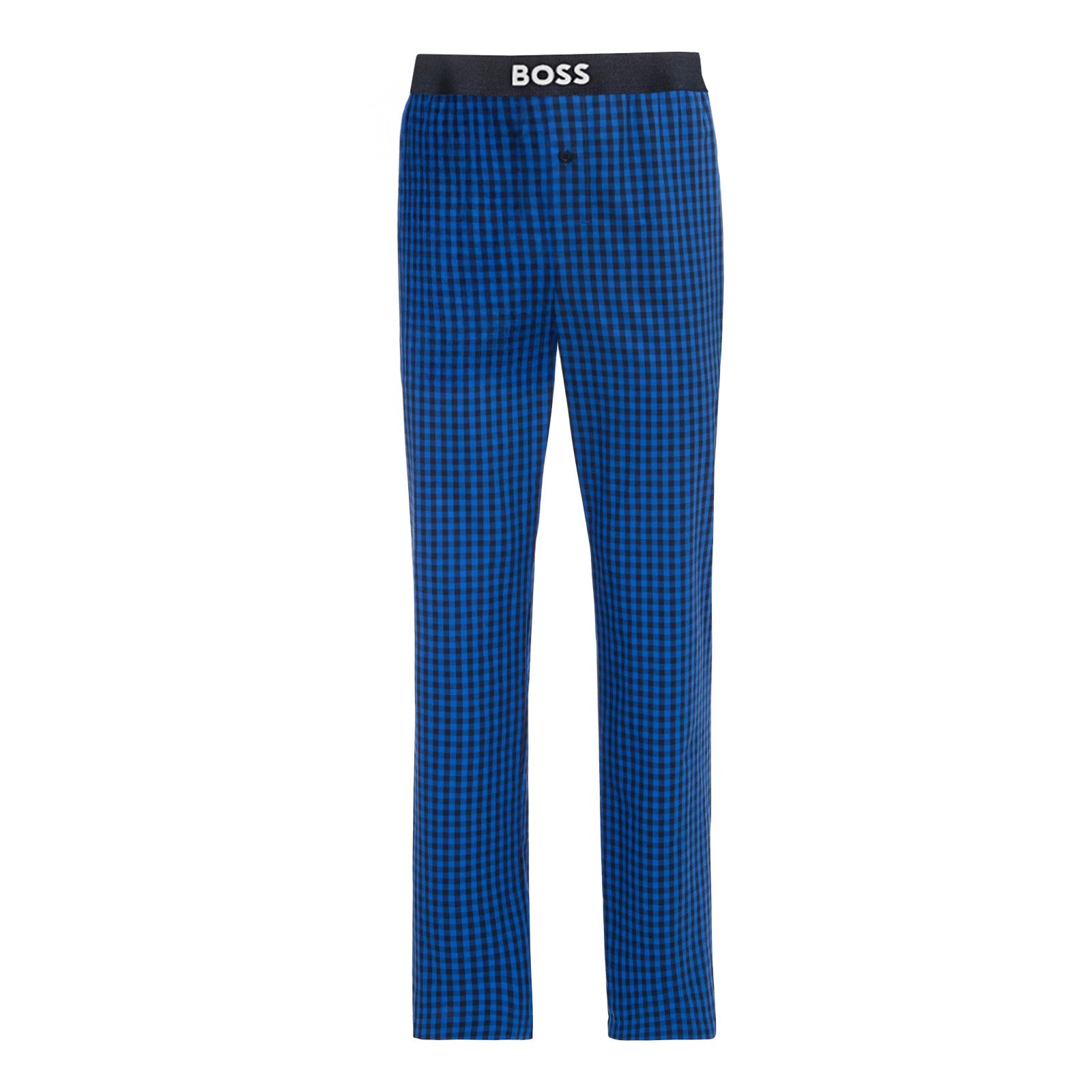 BOSS Pyjama Easy Long Set (2 tlg) mit gemusterter Pyjamahose günstig online kaufen