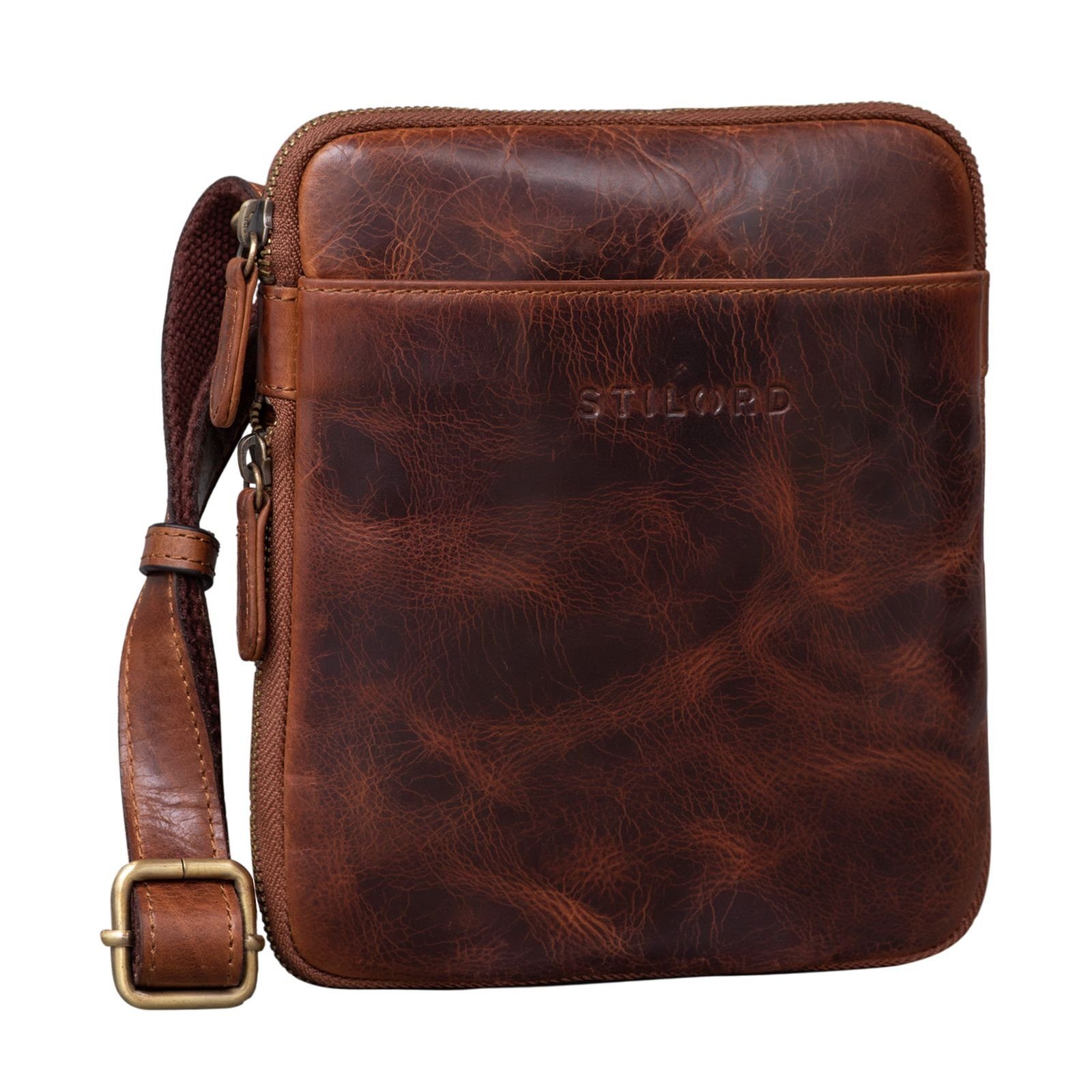 STILORD Schultertasche "Carson" Kleine Herren Leder Tasche günstig online kaufen