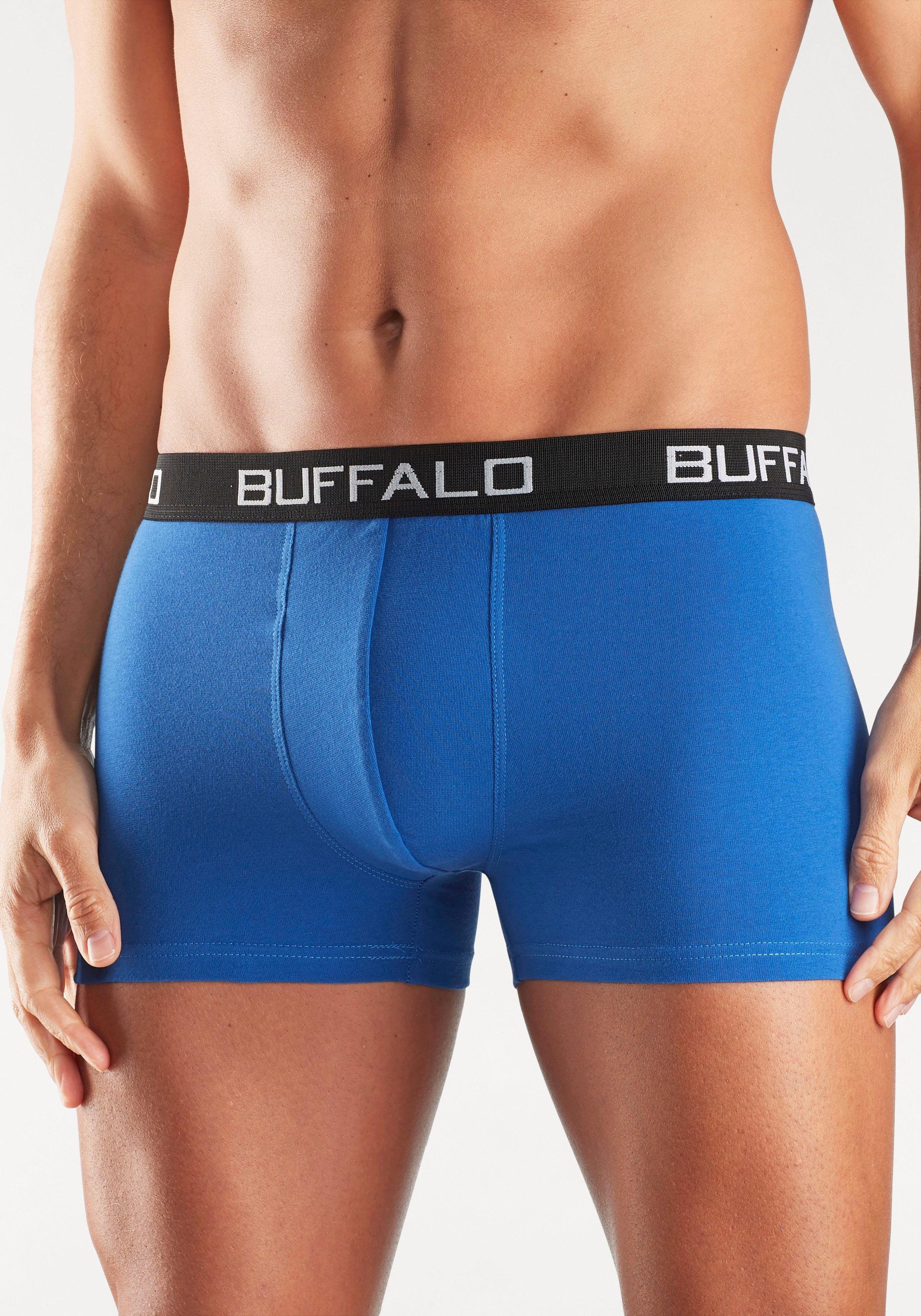 Buffalo Boxer Boxershorts für Herren (Packung, 4-St) aus Baumwoll-Mix