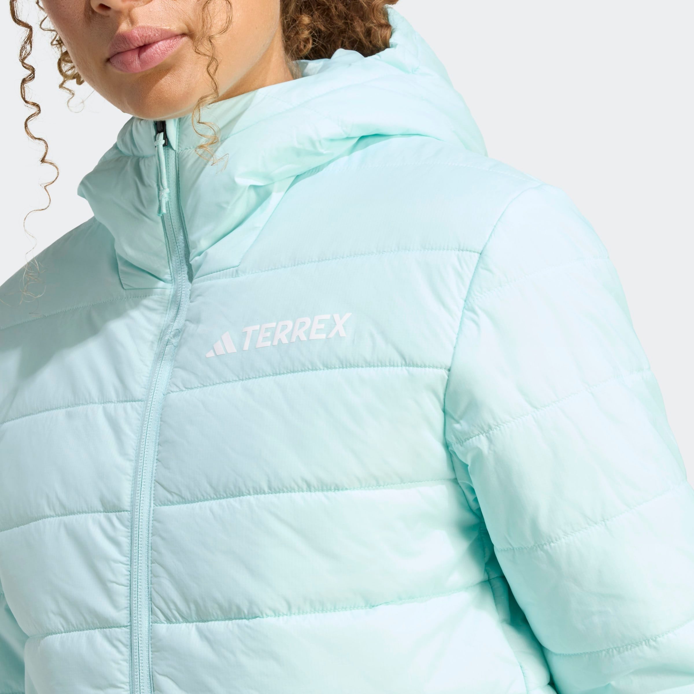adidas TERREX Steppjacke MULTI ESSENTIALS CLIMAWARM ISOLIERTE wärmend durch Climawarm Technologie, mit Kapuze