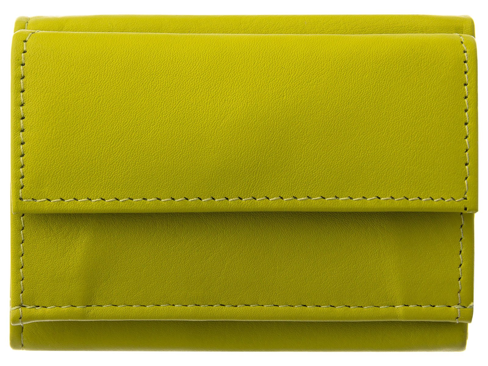 JS Geldbörse JS Doppel-Überschlagbörse Wickelbörse BX12 wallet (1-tlg), Leder