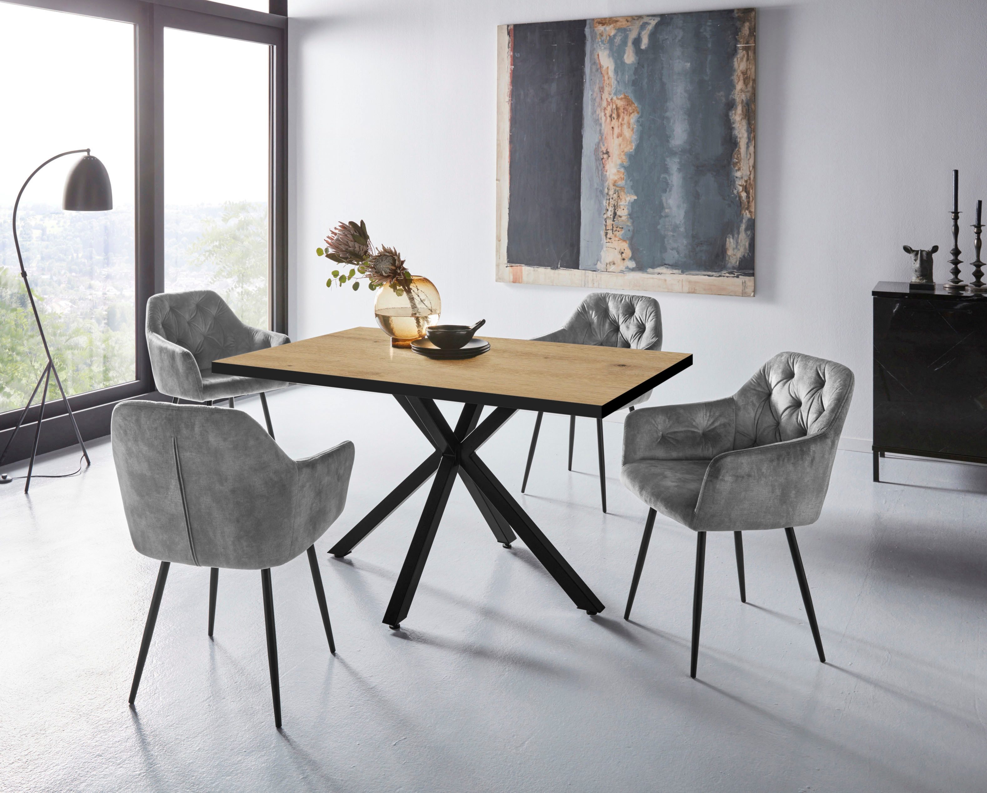 HELA Essgruppe CLEO Tischgruppe Bestseller, (Set, günstig online kaufen