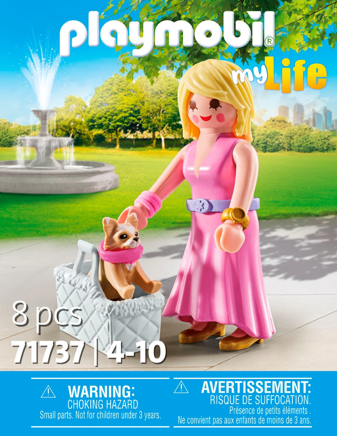 Playmobil® It-Girl mit Chihuahua (71737), Playmobil My Life Konstruktions-Spielset, (8 St) – Bild 3 von 4