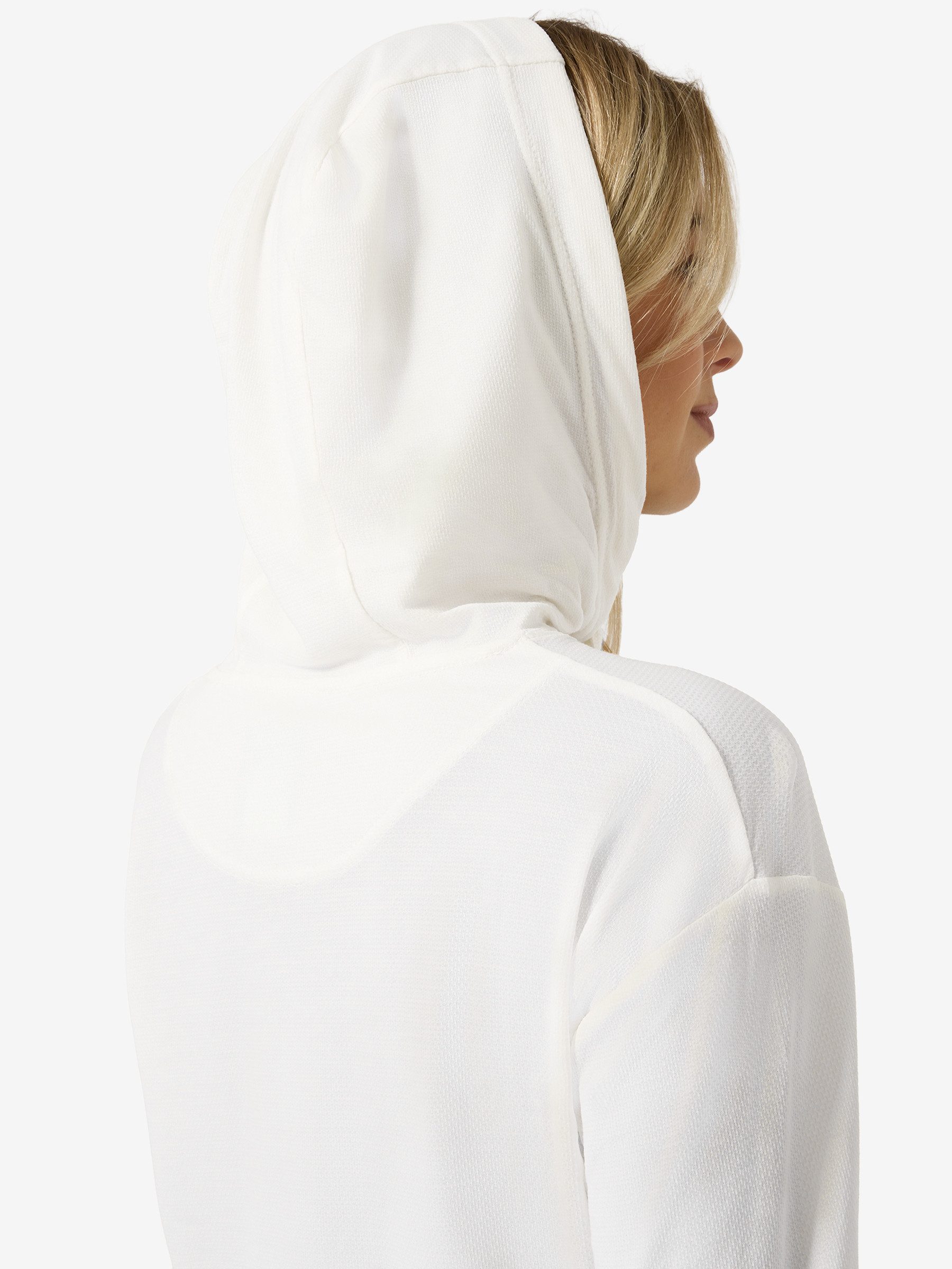 SUPER.NATURAL Hoodie für Damen,Merino W AIR HOODIE Sehr leicht und extra atmungsaktiv