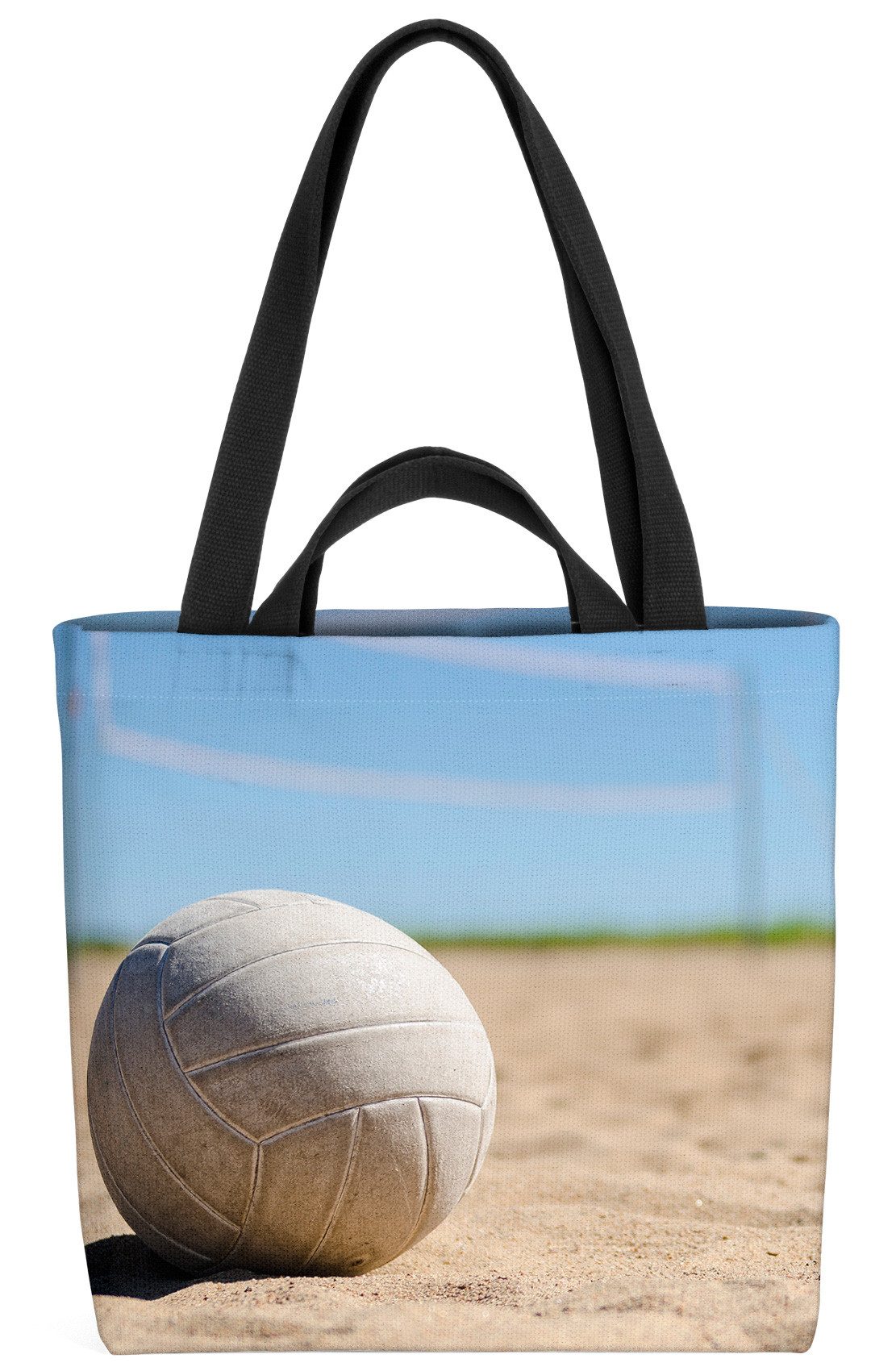 VOID Shopper Einkaufstasche, Volleyball Beachball Sand Strand volleyball beach-volleyball strand s
