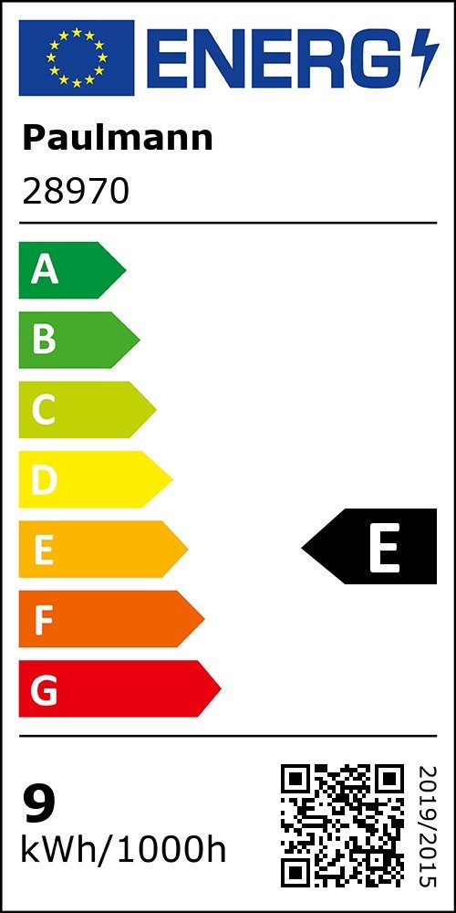 Energieeffizienzklasse: 