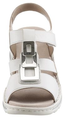 Ara TAMPA Keilsandalette, Sommerschuh, Sandale, Keilabsatz, mit Schmuckelement, G-Weite