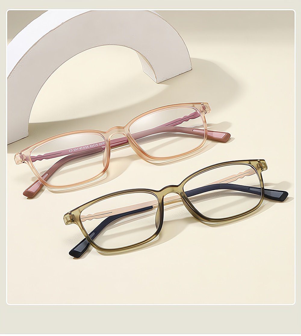 Quadratische PACIEA Brille Anti-Blaulicht Gläser