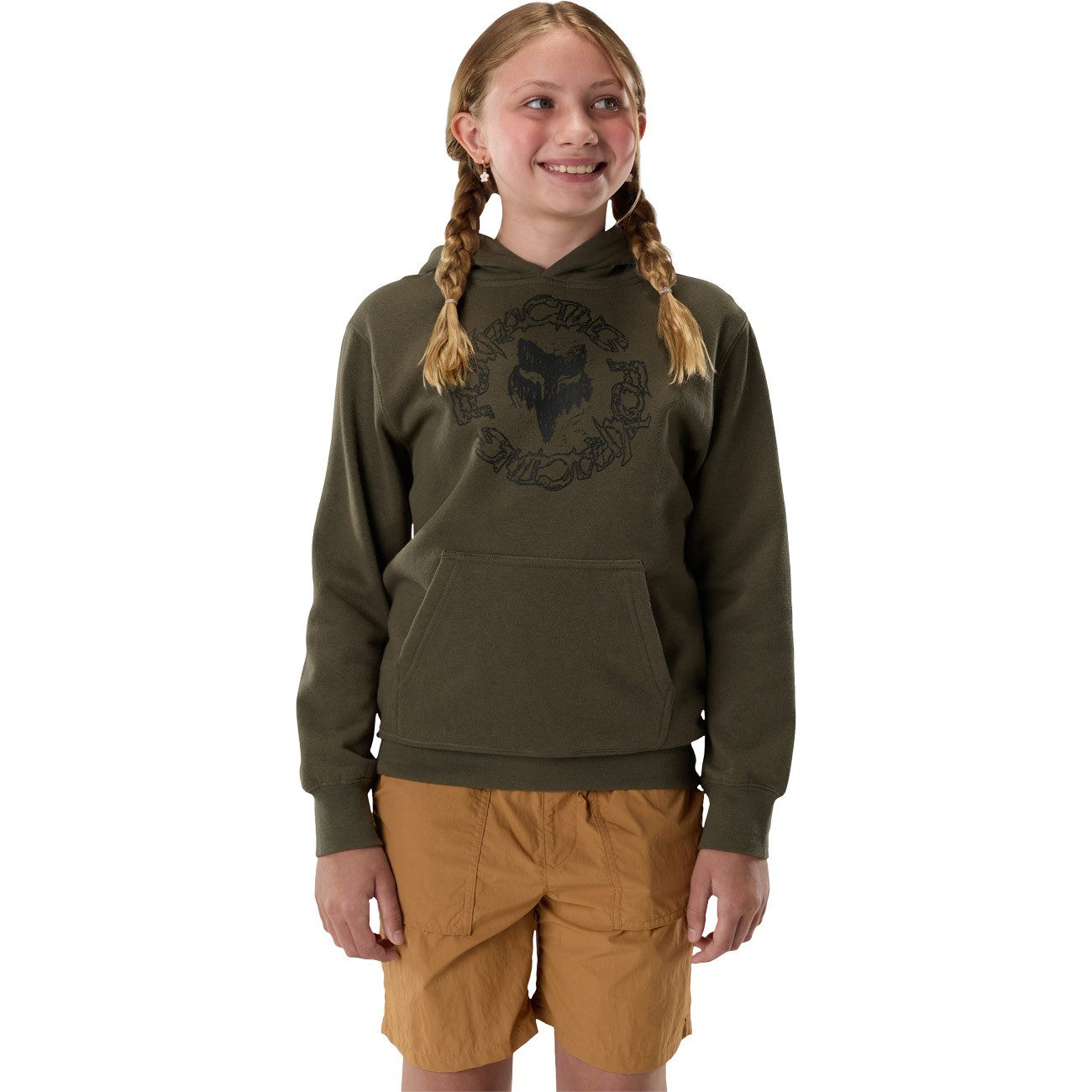 Fox Racing Hoodie YTH SLOWBURN FLEECE PO YTH SLOWBURN FLEECE PO