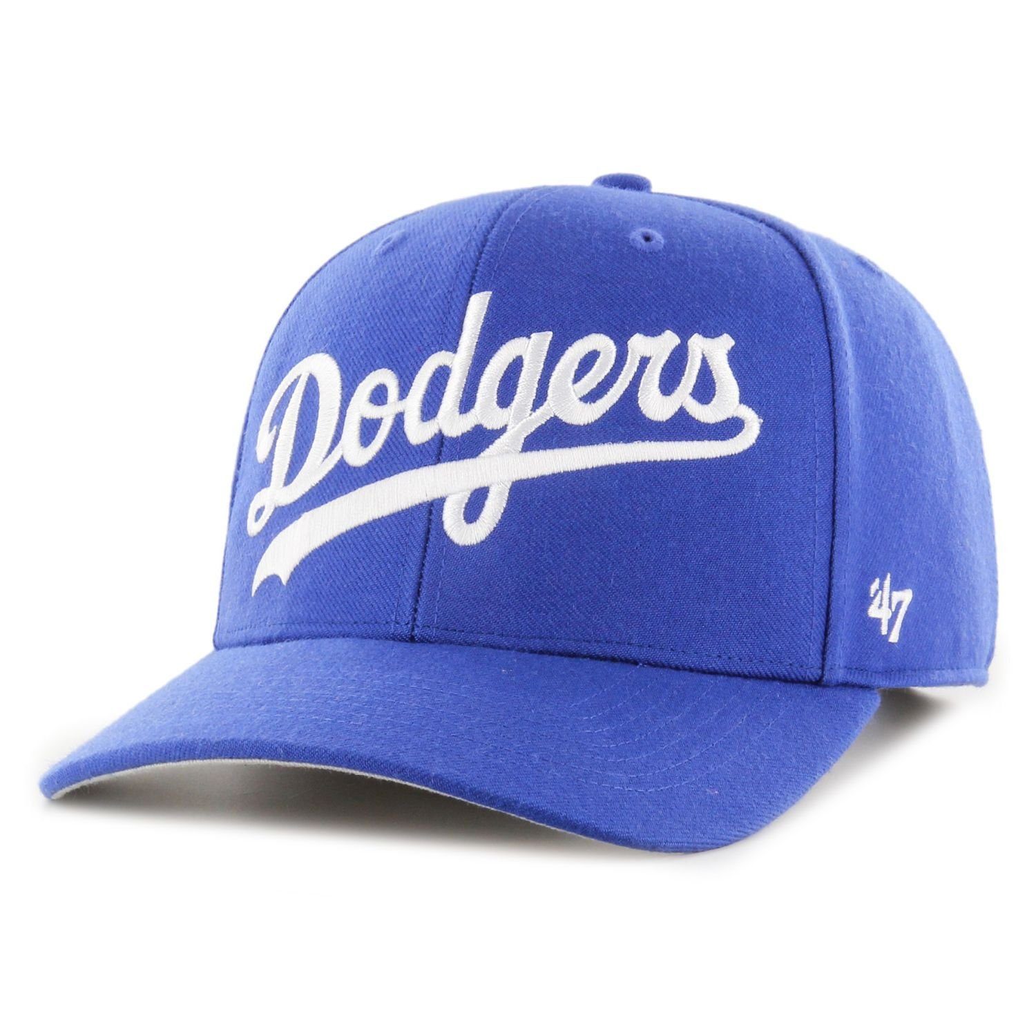 '47 Brand Snapback Cap Deep Profile ZONE SCRIPT Los Angeles Dodgers