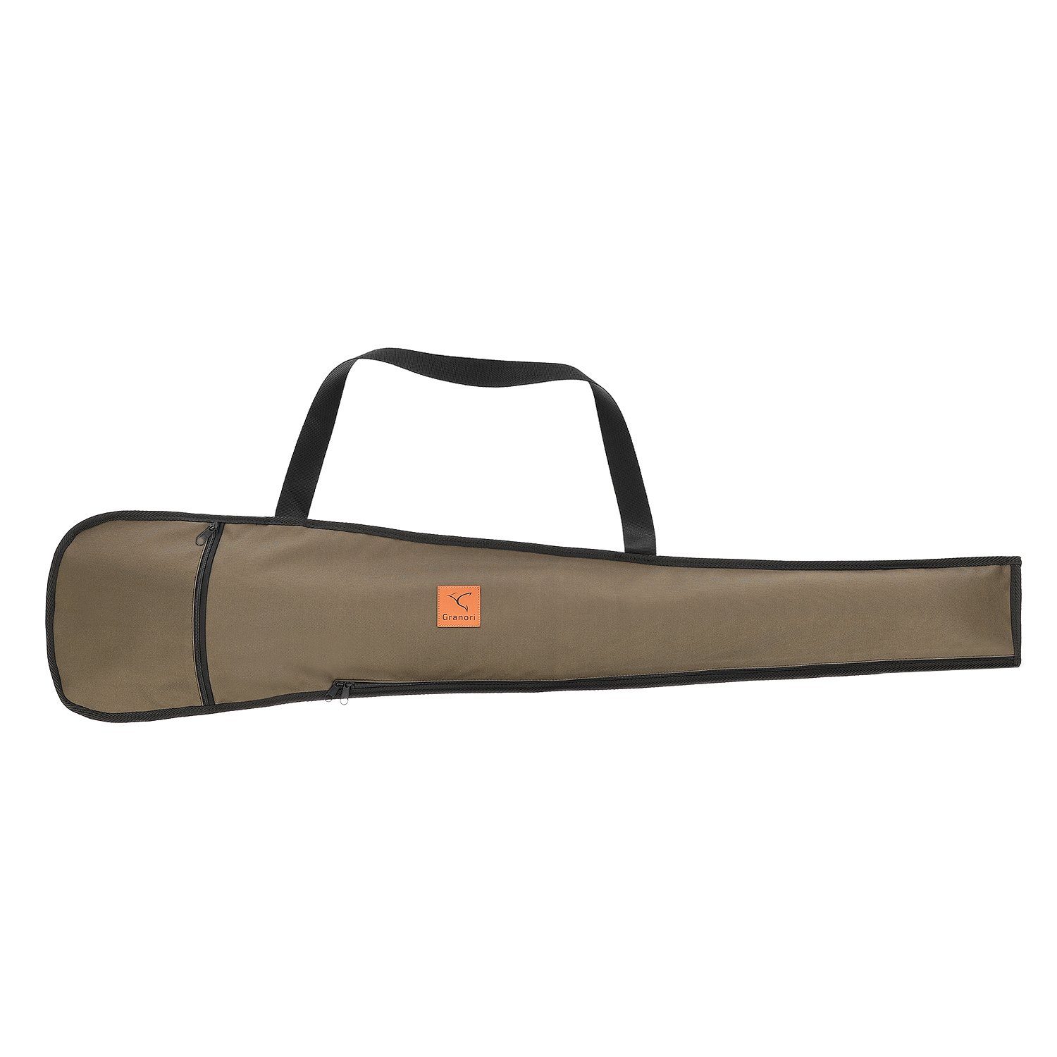 Granori Sporttasche für Luftgewehr & Flinte – Waffentasche / Gewehrtasche  120 cm Länge (mit Trageriemen), abschließbar, wasserabweisend und mit  Außentasche