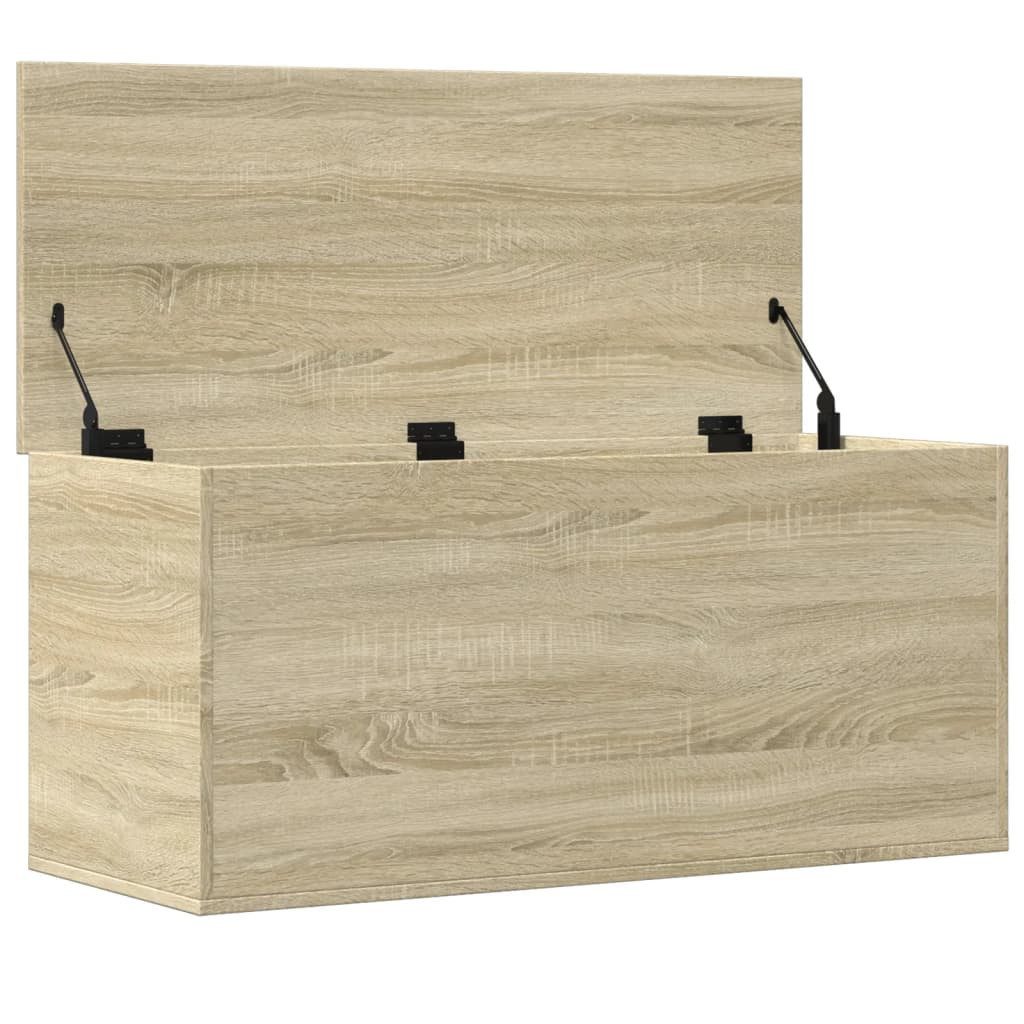 vidaXL Truhe 100 x 42 x 46 cm Holzkiste Box Truhe Lagerkiste Aufbewahrungsbox mit D
