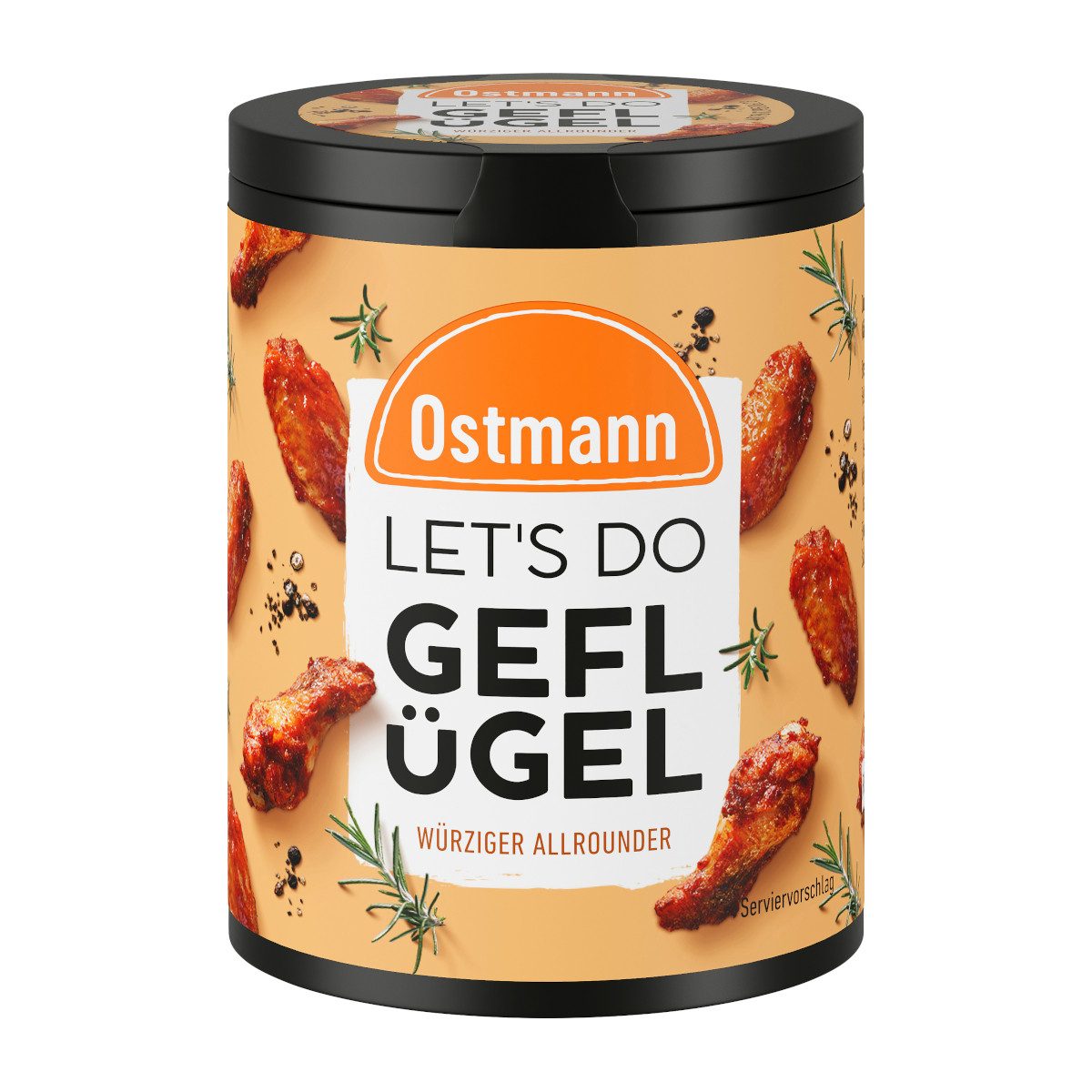 Ostmann Gewürz, Ostmann Lets Do Geflügel Gewürzzubereitung vielseitig Packung 80g