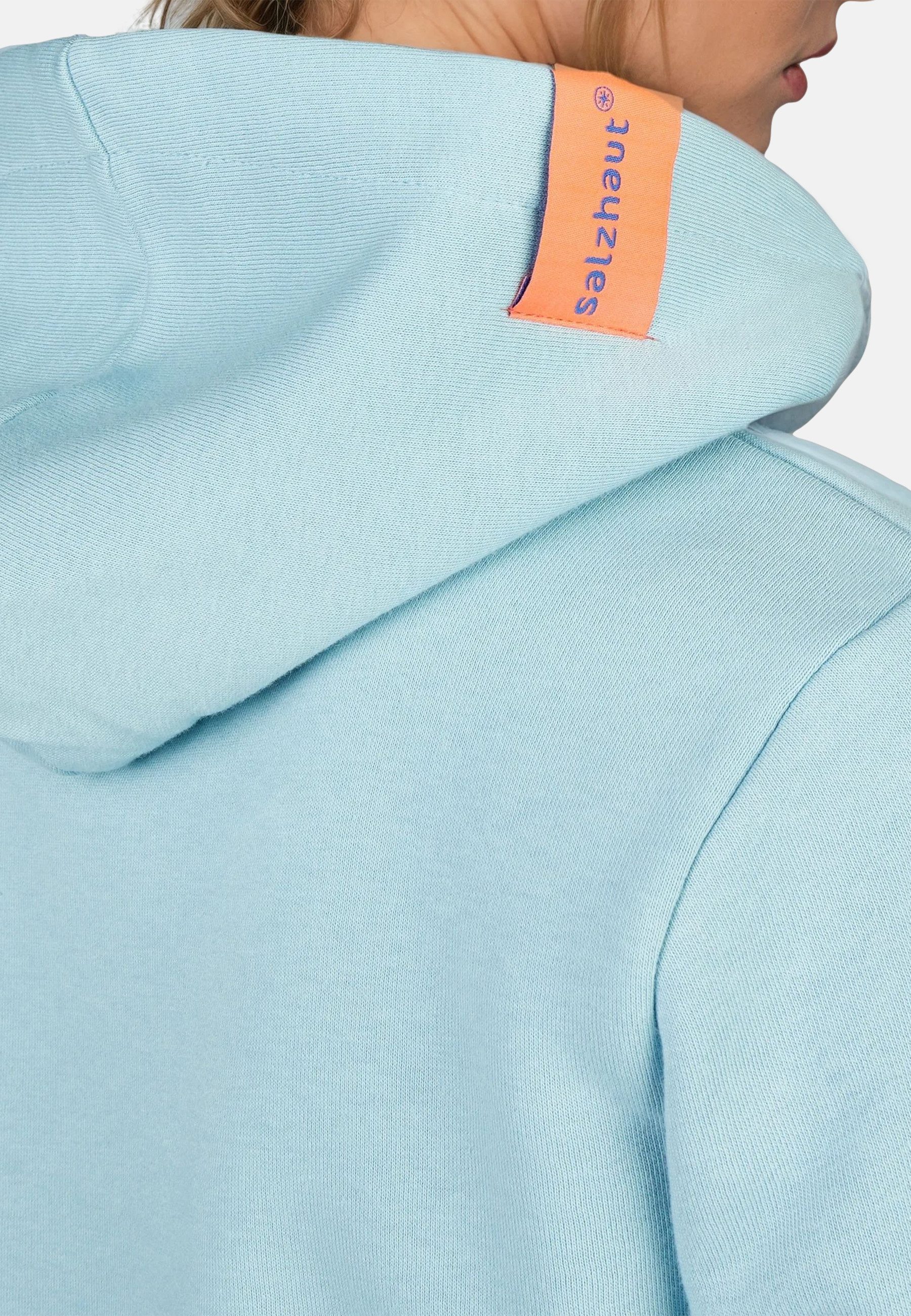 salzhaut Hoodie VISIT Damen Relaxed-Fit salzhaut Kapuzenpullover – bequemer Fit und nordisch klares Design