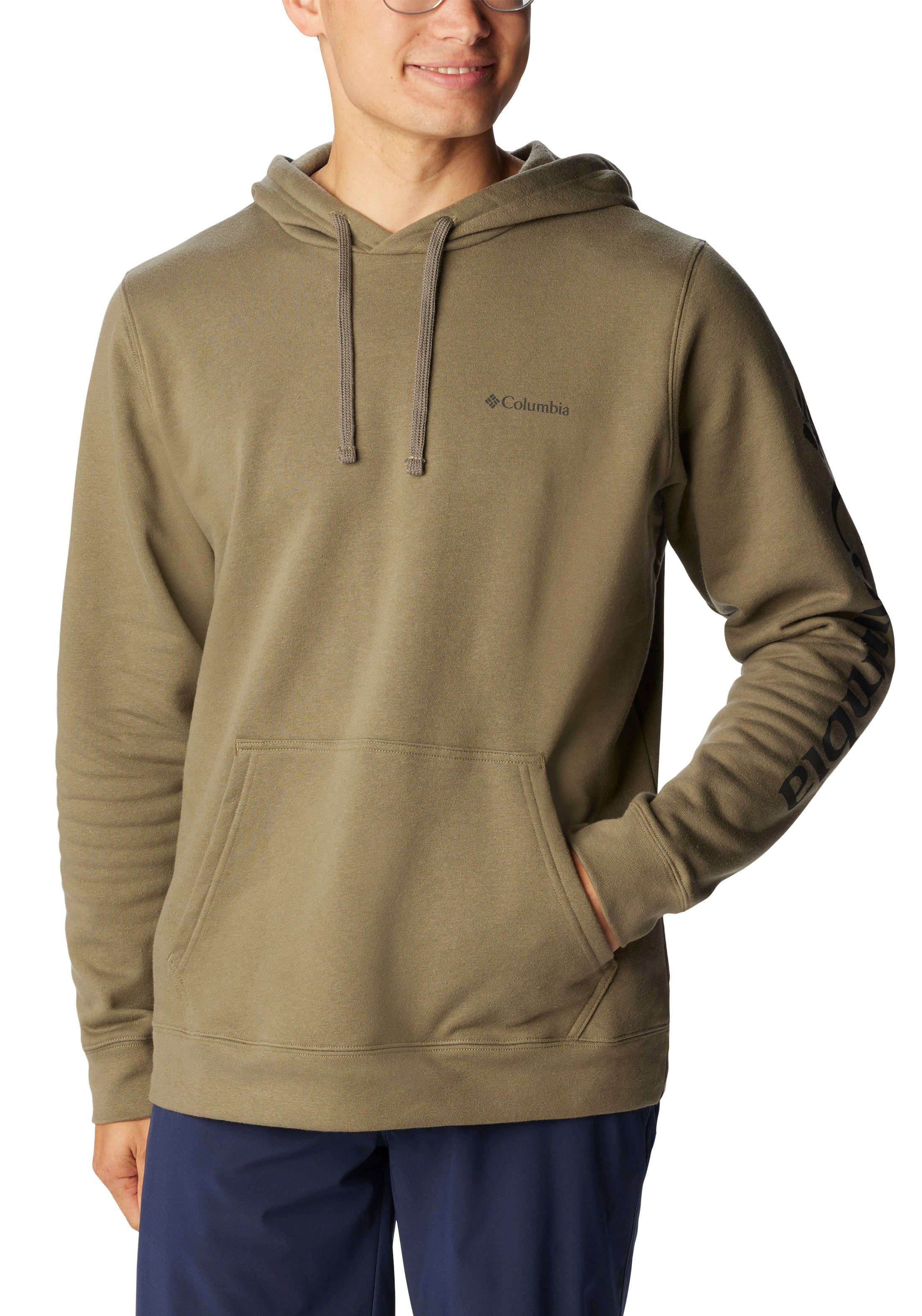 Columbia Trek™ Columbia Hoodie green Kapuzensweatshirt stone