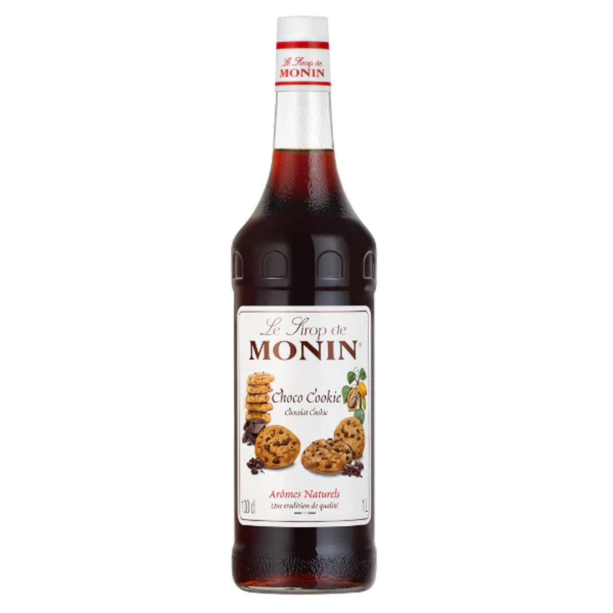 MONIN Getränke-Sirup, Monin Choco Cookie Sirup ideal zu Kaffee und Milkshakes 1000ml