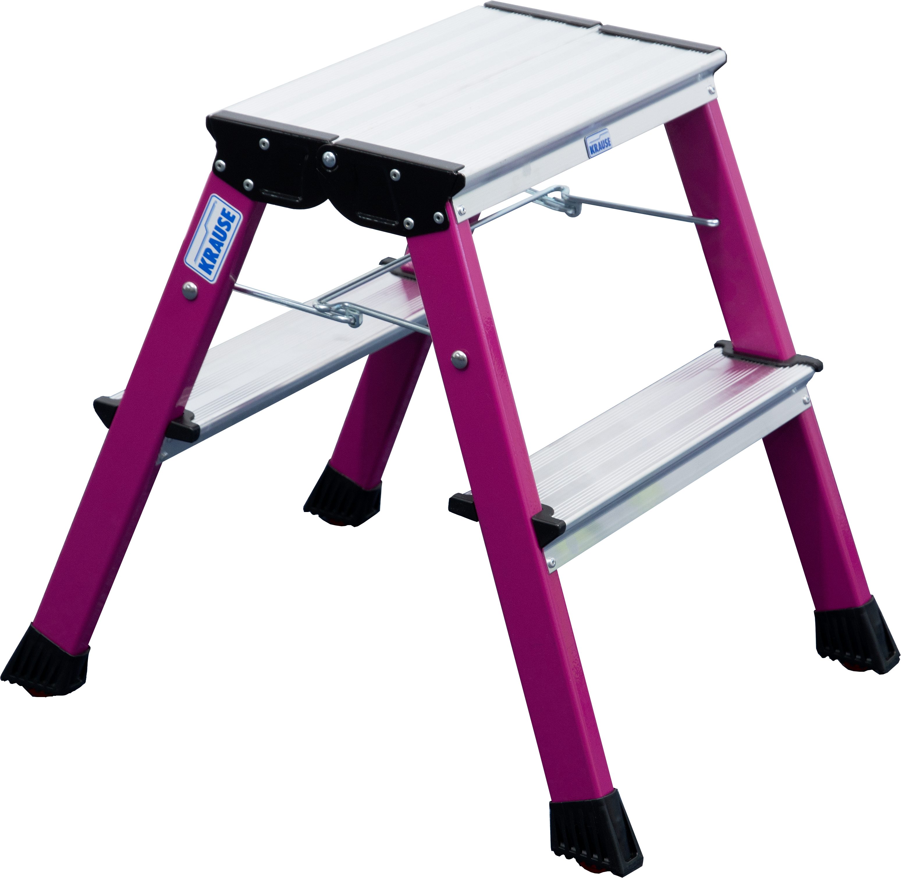 KRAUSE Klapptritt Rolly, 2 x 2 Stufen
