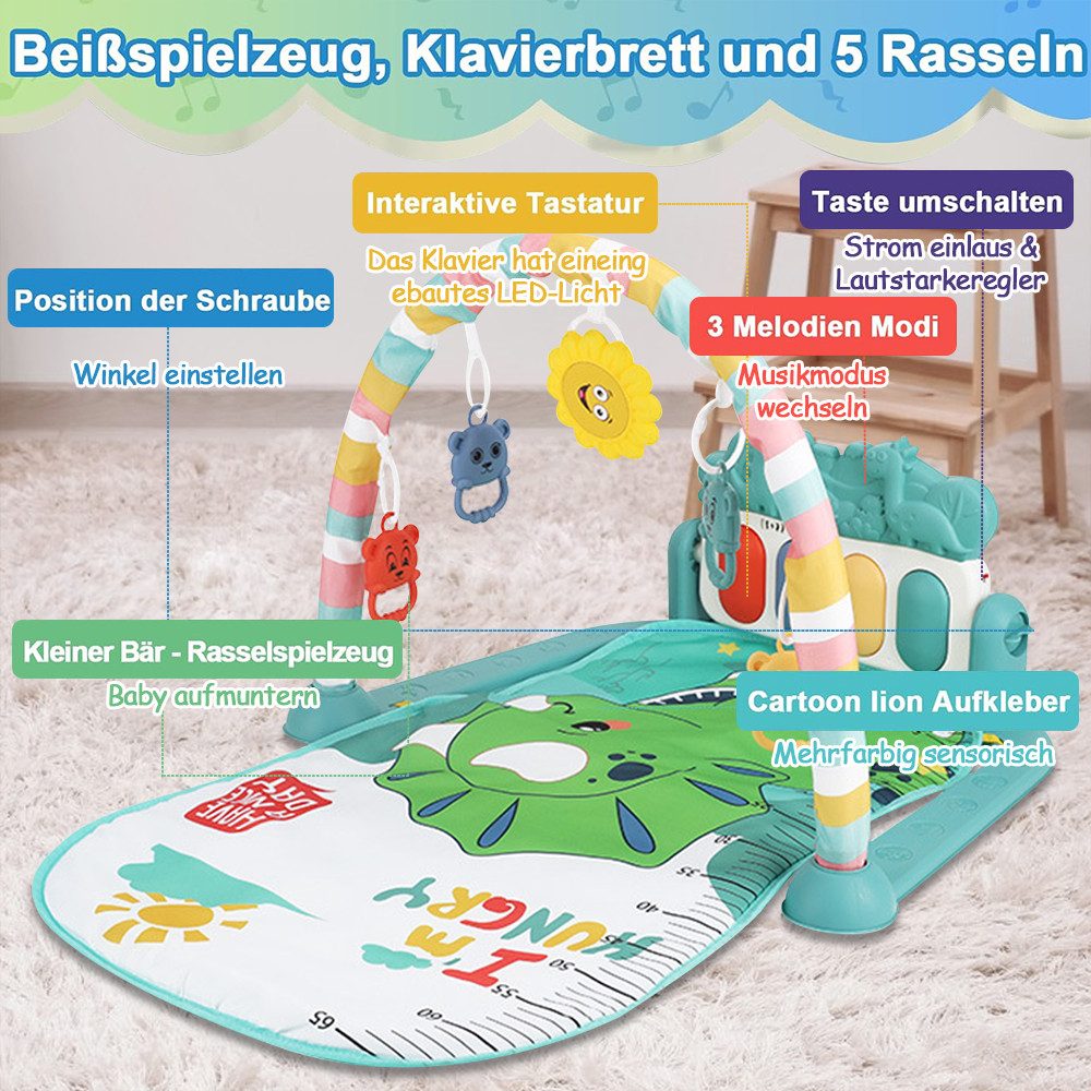 ZEUOPQ Spielbogen Baby Spieldecke mit Klavier günstig online kaufen