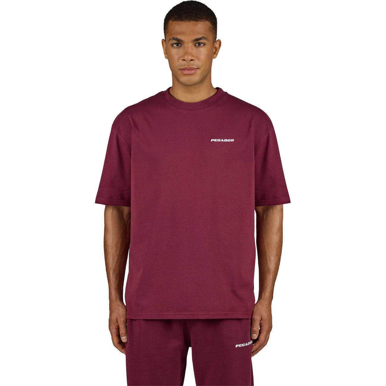 PEGADOR T-Shirt Logo Oversized Tee Logo Oversized Tee günstig online kaufen