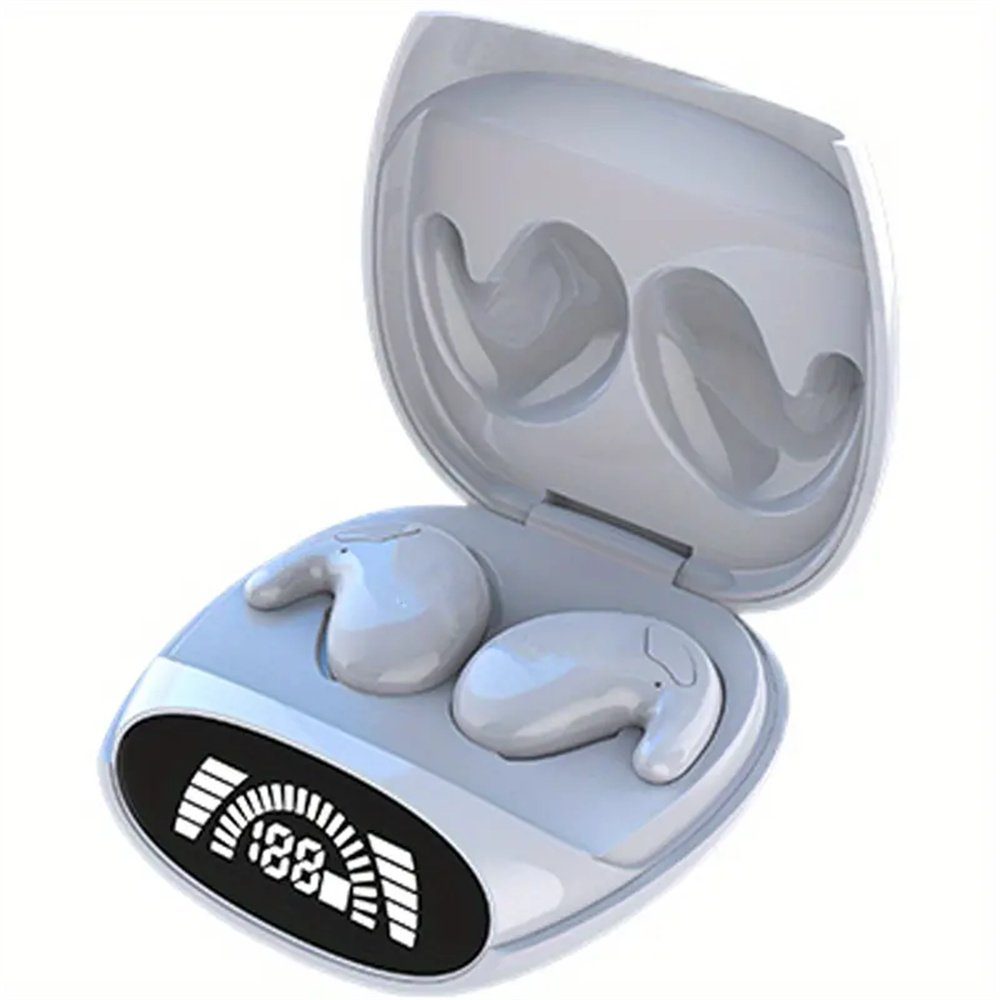 wireless kabelloses On-Ear-Headset TUABUR & In-Ear-Kopfhörer Ultradünnes iOS Android Weiß für