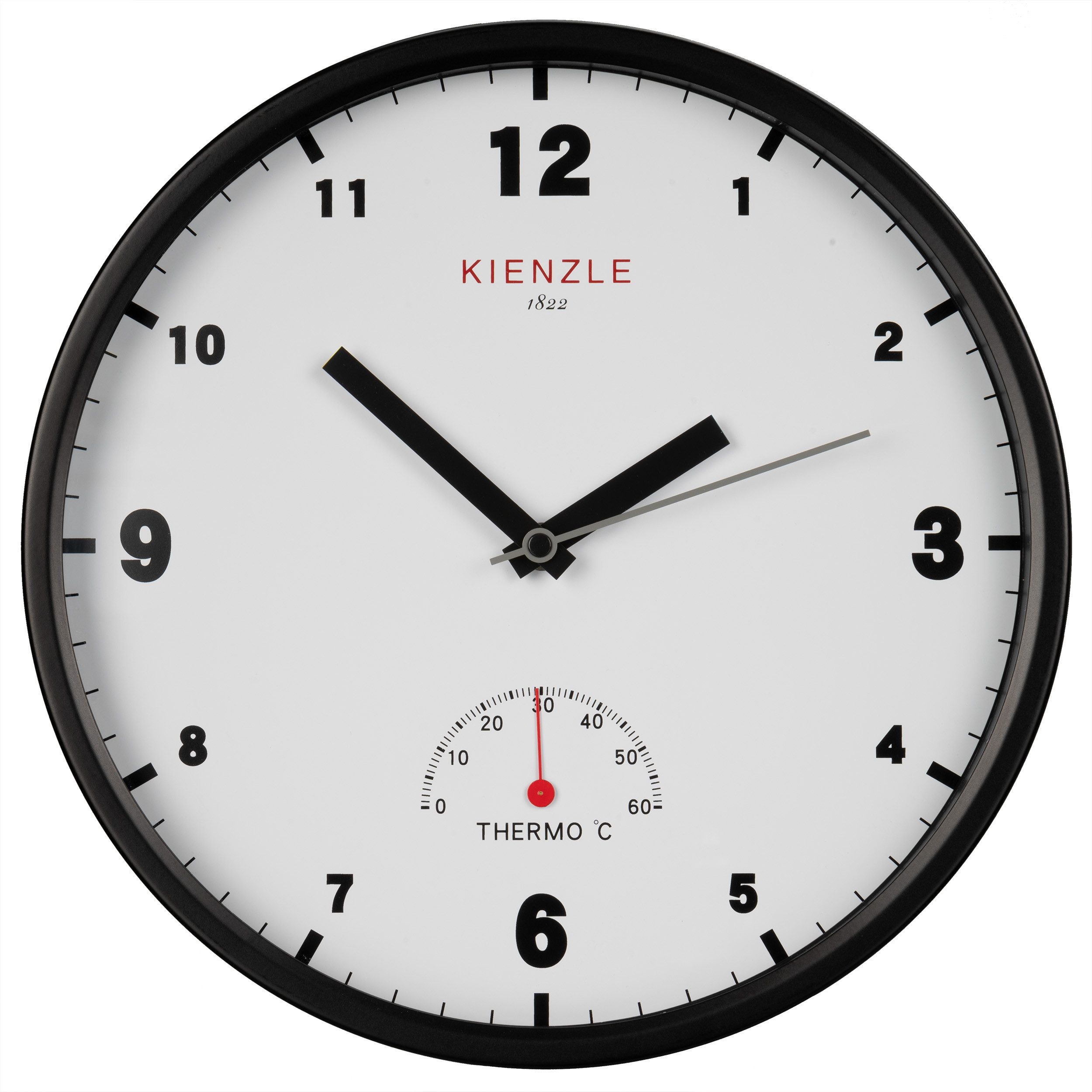 Kienzle Wanduhr KIENZLE DCF-Garten-Funkwanduhr 30 cm