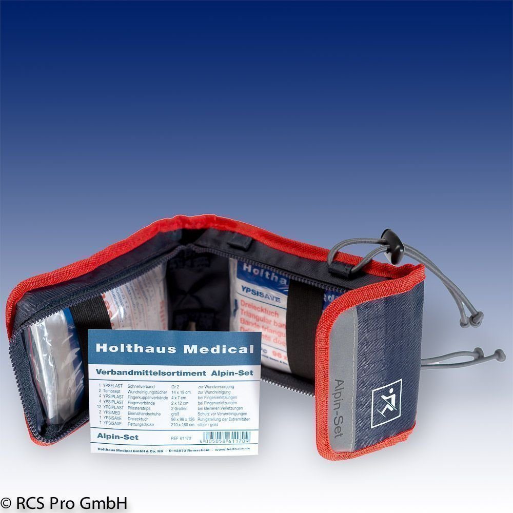Holthaus Medical Erste-Hilfe-Koffer Holthaus Alpin-Set Verbandtasche