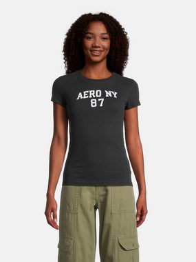 AÈROPOSTALE T-Shirt AUG AERO NY 87 (1-tlg) Plain/ohne Details