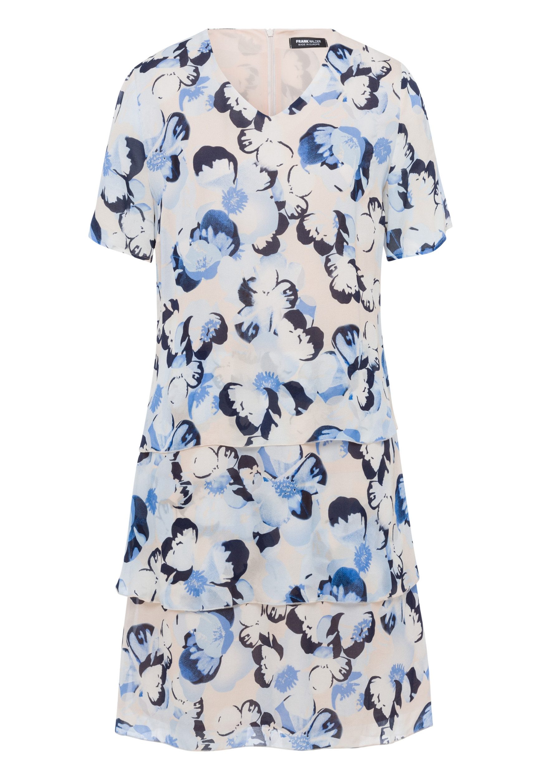 FRANK WALDER Cocktailkleid S52Kleid/MT DRUCK