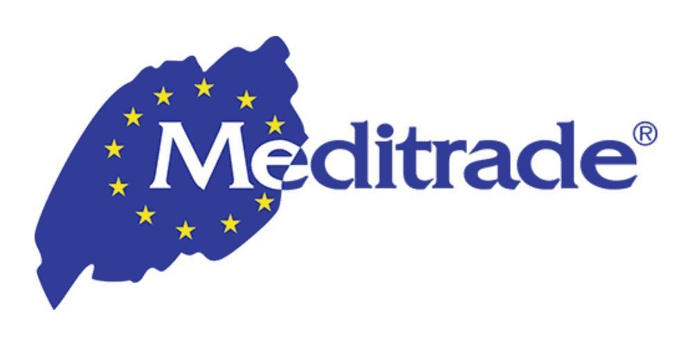 Medium Latexhandschuhe aus MediTrade Reference™ Latex, gepudert, Untersuchungshandschuh
