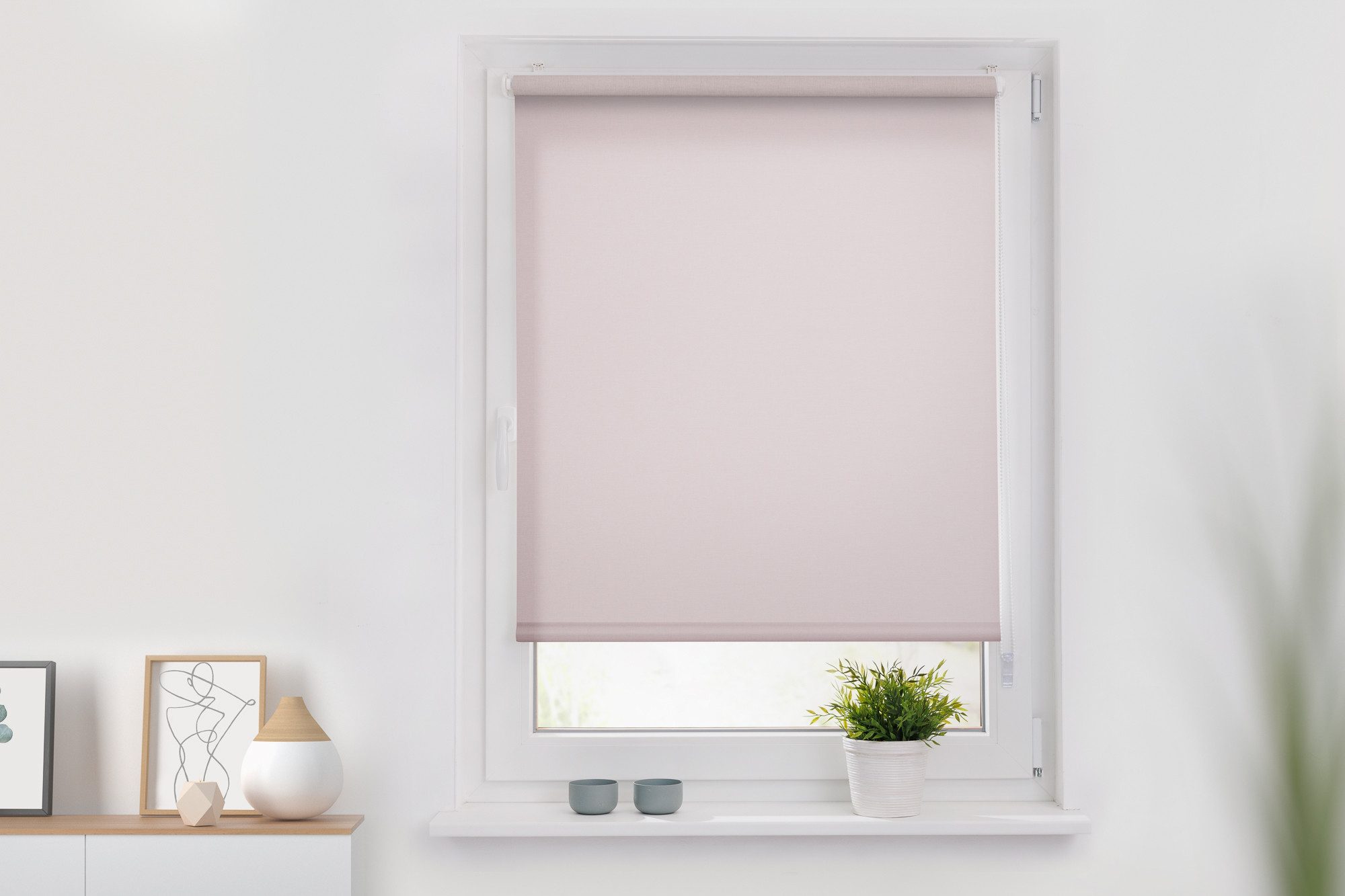 Rollo Tageslicht-Rollo - ohne Bohren - Klemmfix, Roomy, Klemmbar, Klemmbar