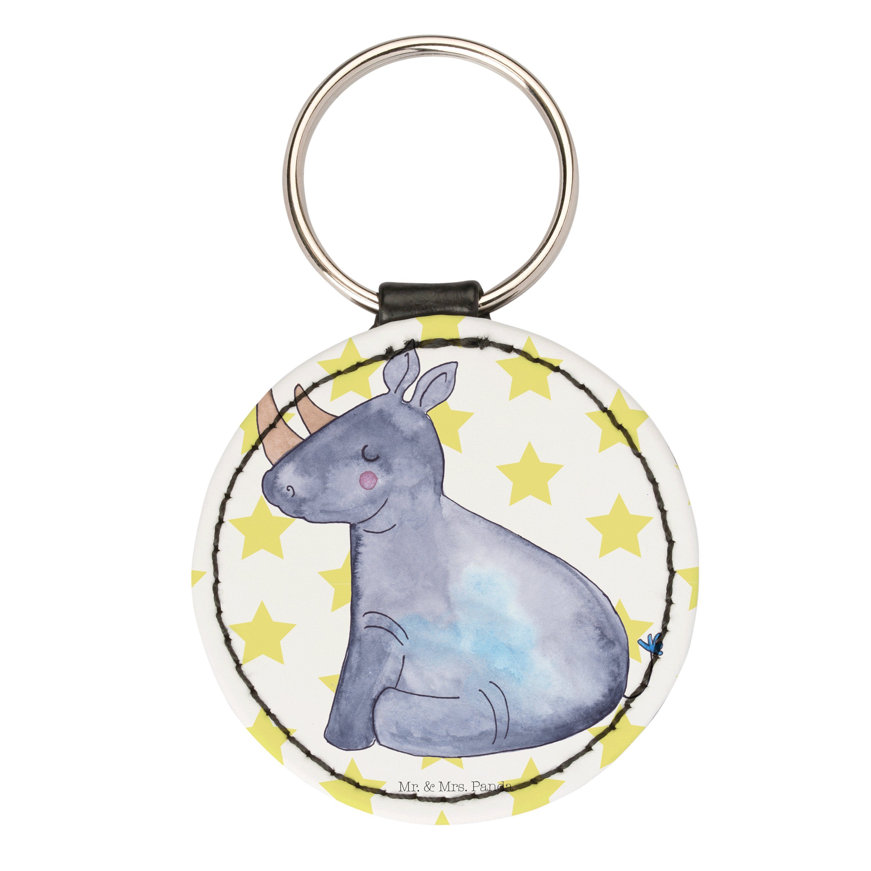 Zynara Tier Schlüsselanhänger Wolf, Fuchs, Löwe, Nashorn - Glücksbringer Aus Edelstahl